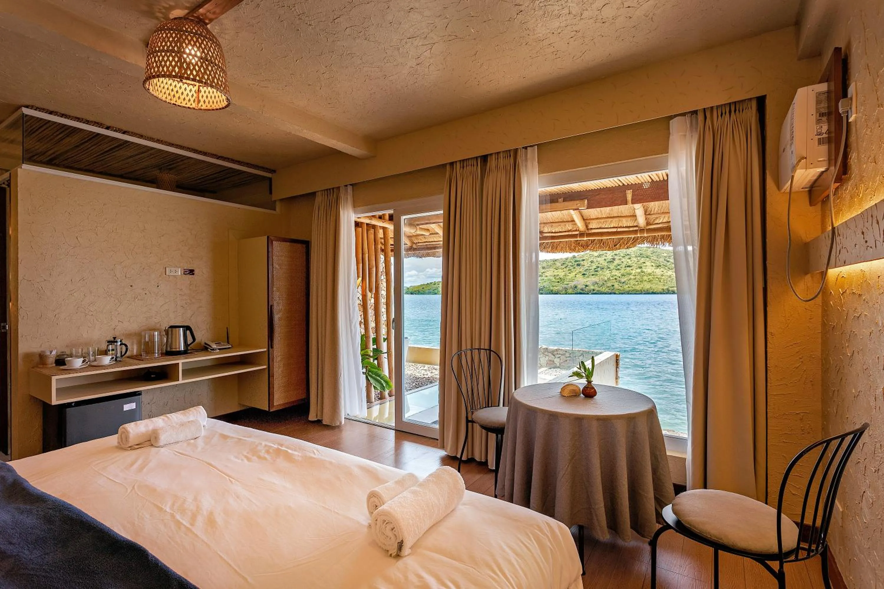 Bed in La Estancia Busuanga