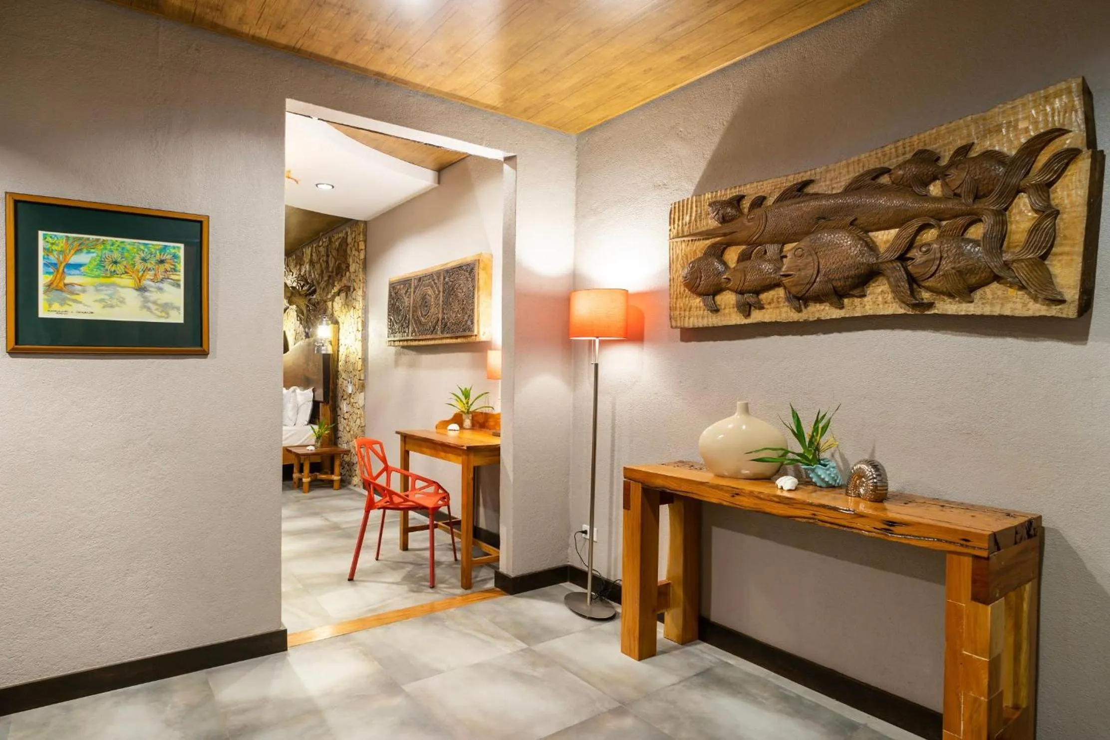 Living room in La Estancia Busuanga