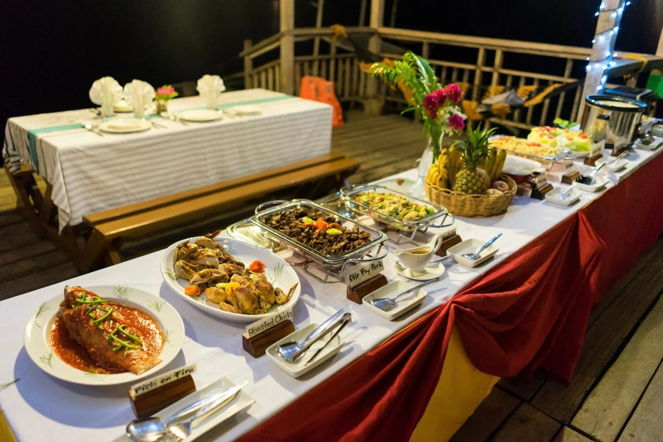 Food in La Estancia Busuanga