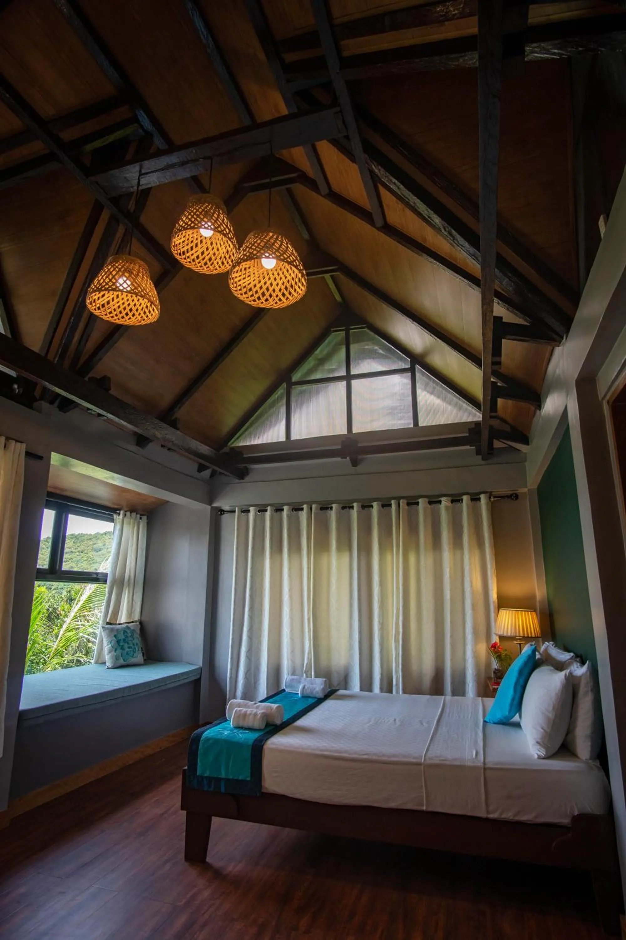 Bed in La Estancia Busuanga