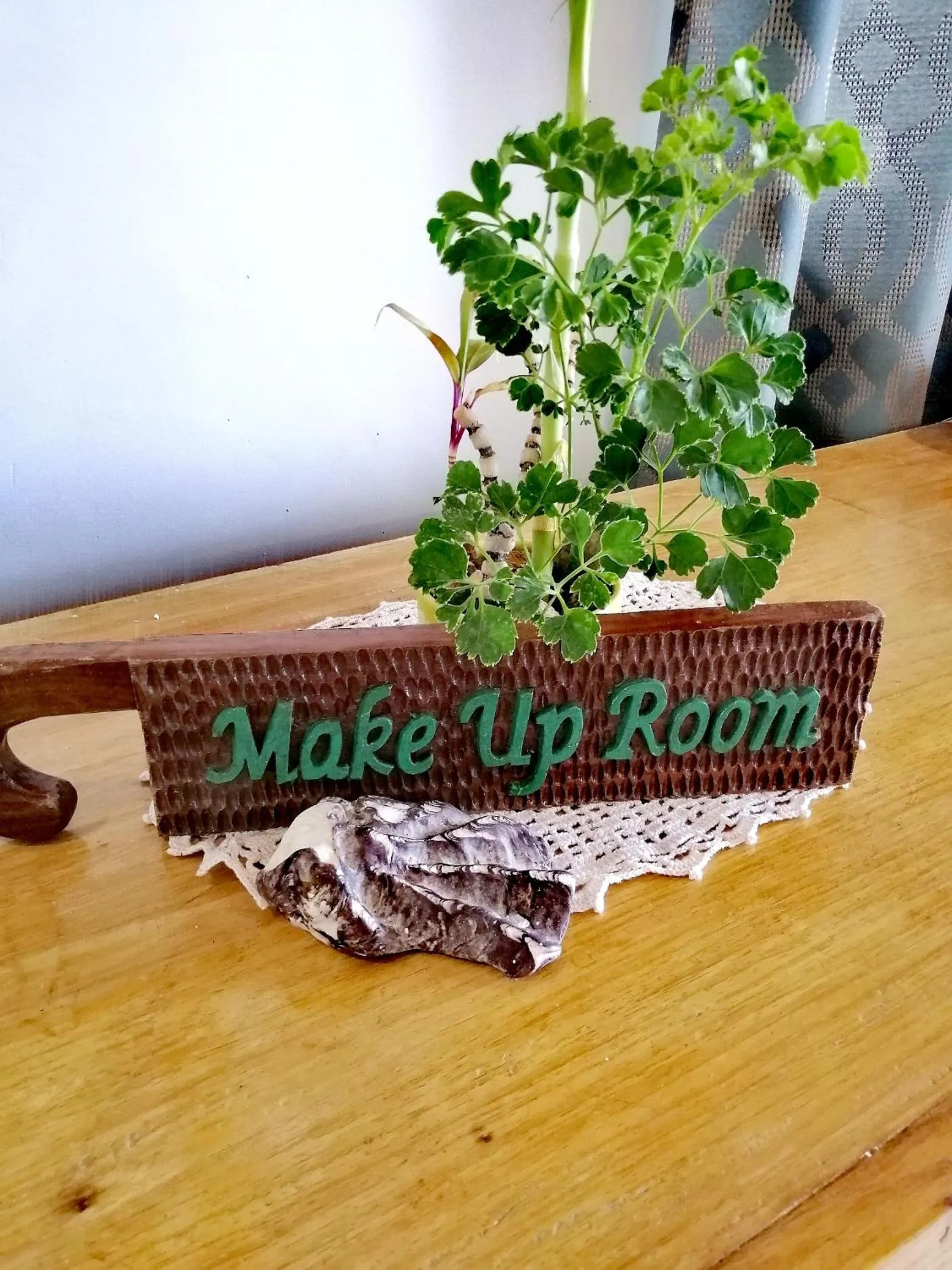 Decorative detail in La Estancia Busuanga