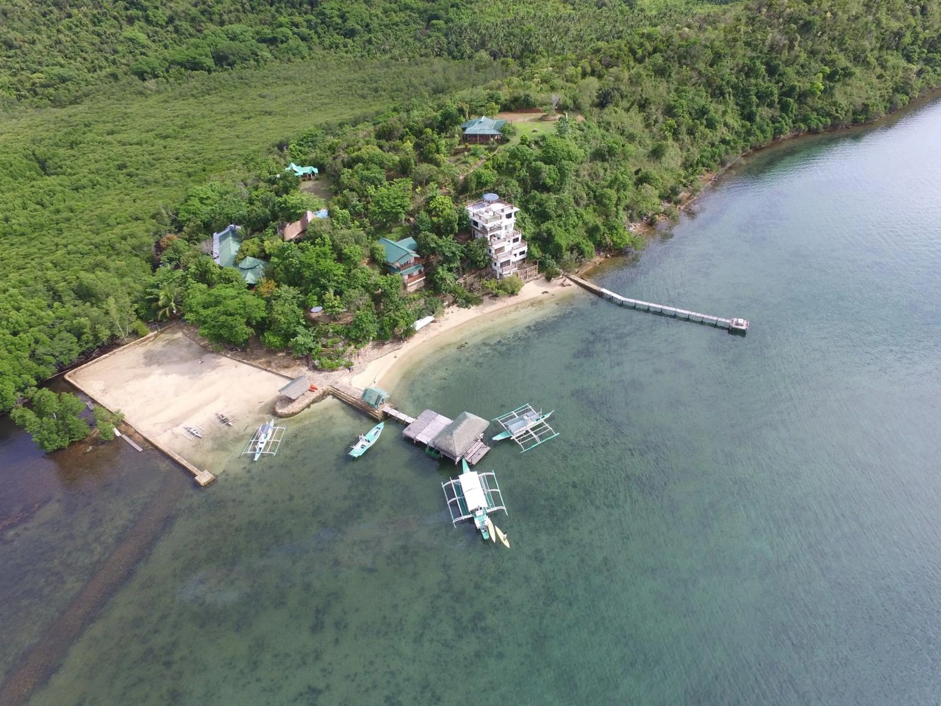 Natural landscape in La Estancia Busuanga