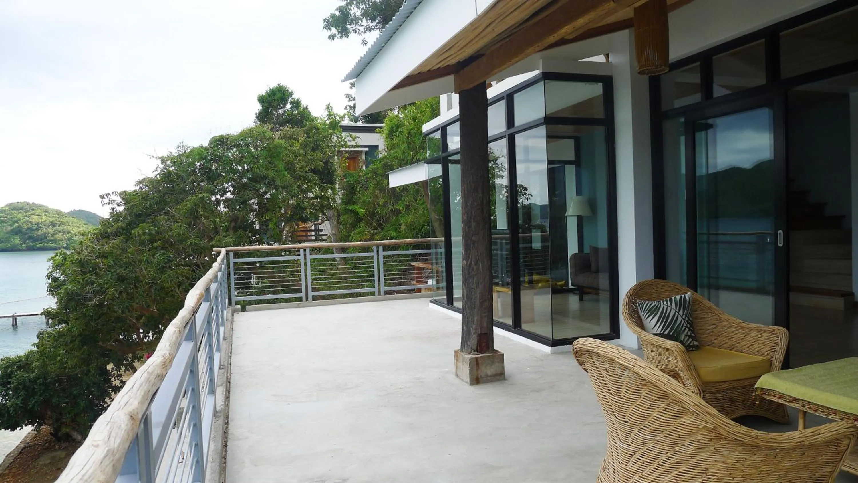 Balcony/Terrace in La Estancia Busuanga