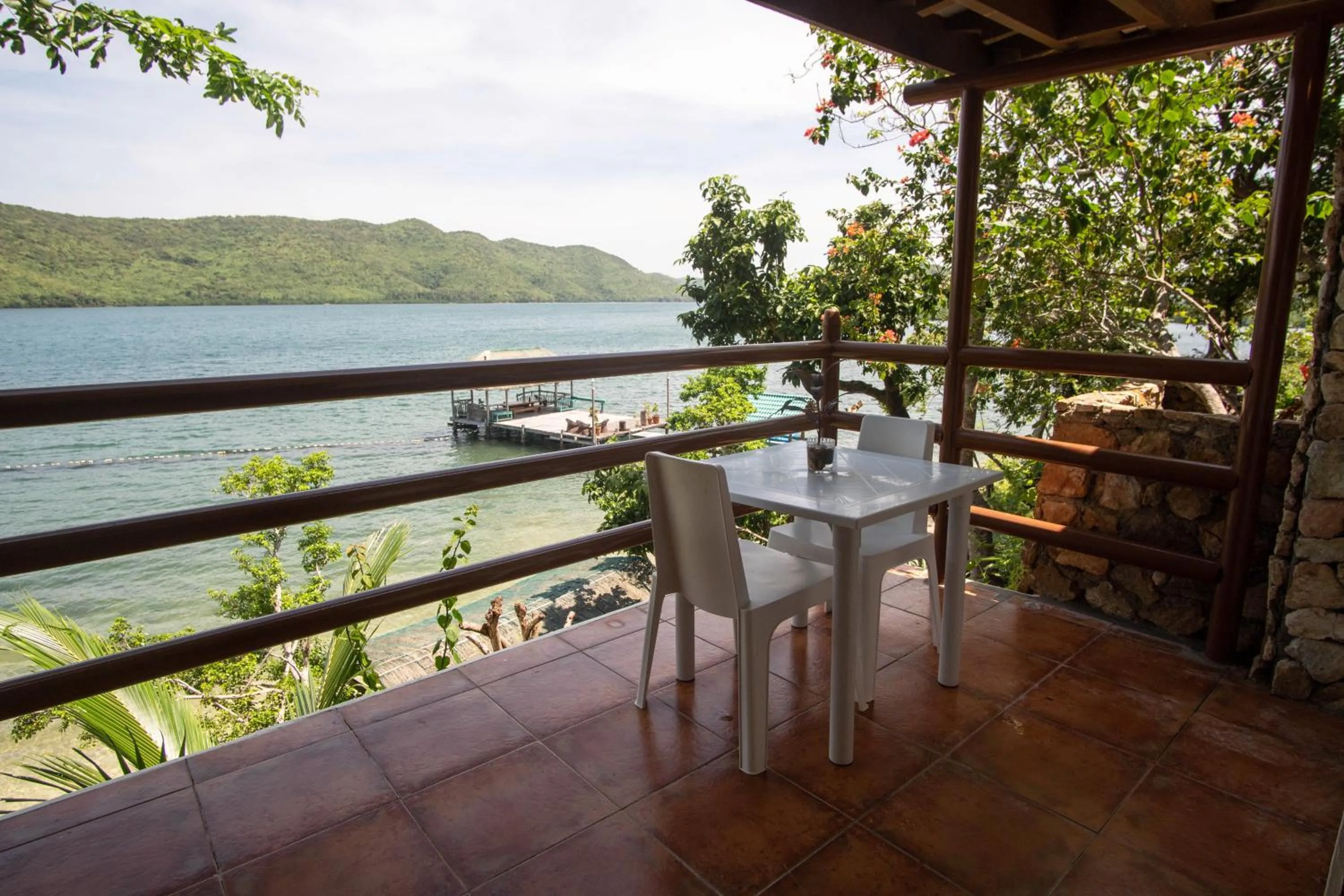Patio in La Estancia Busuanga
