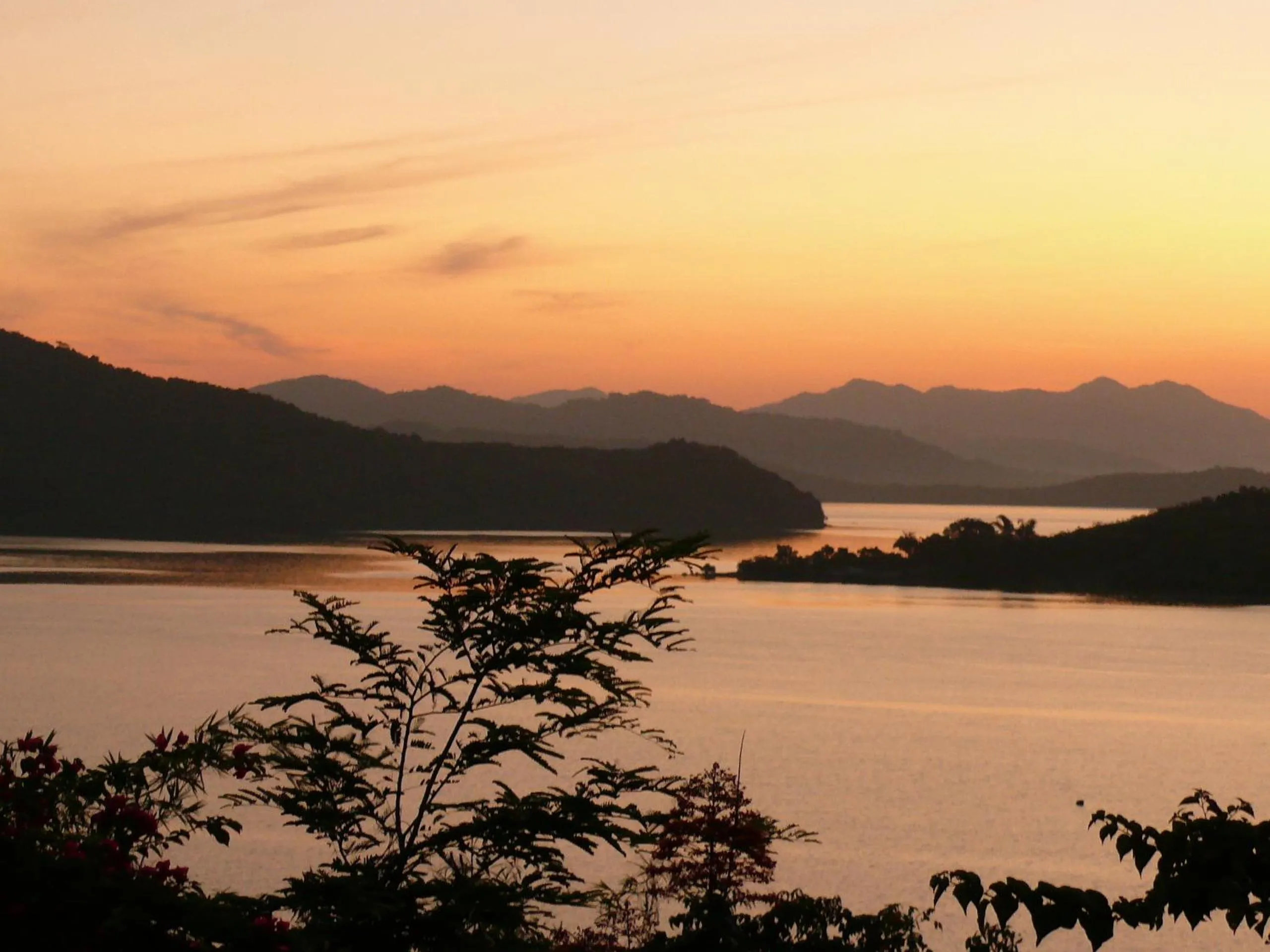 Sunset in La Estancia Busuanga