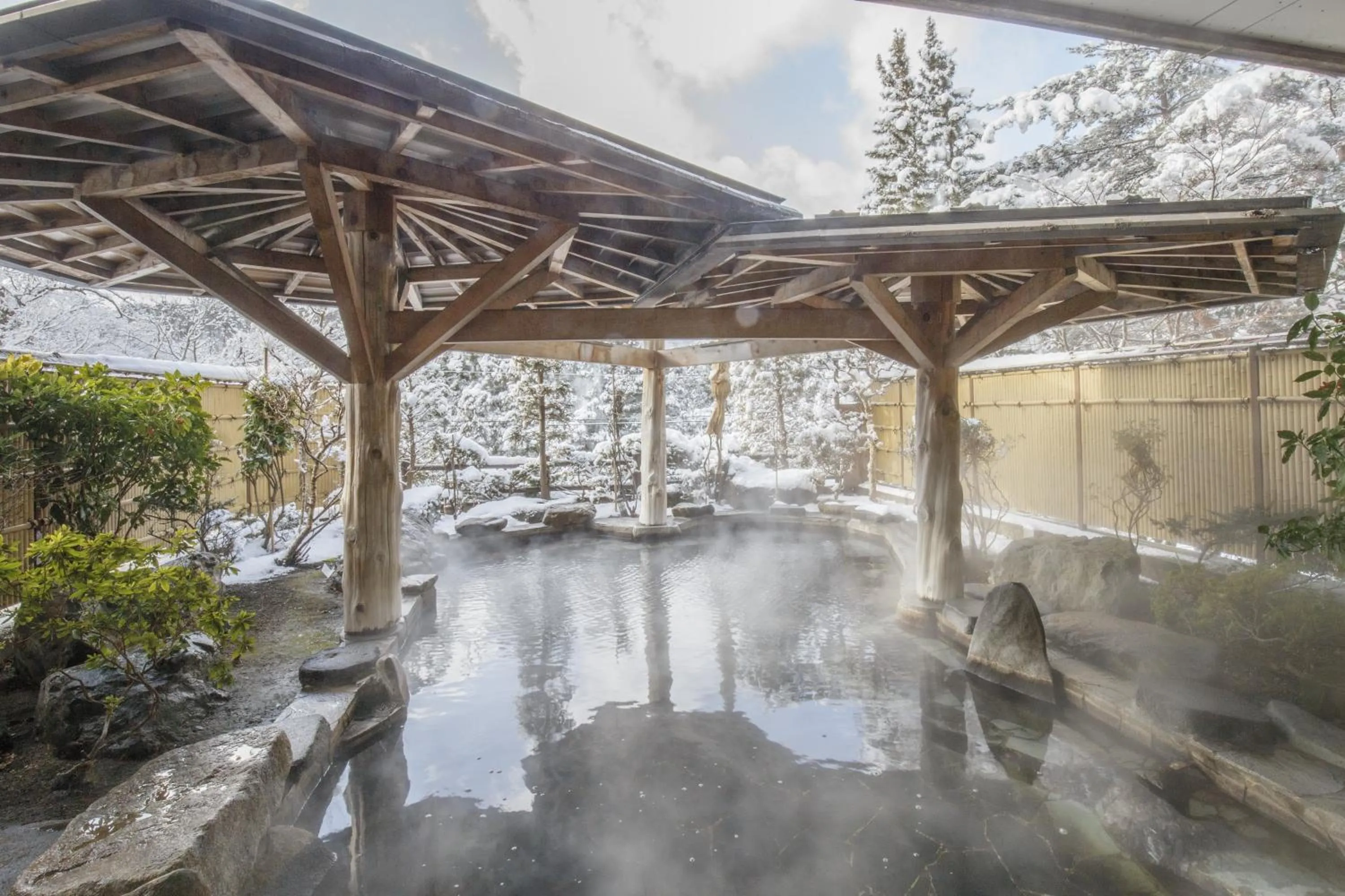 Winter in Hotel Koyokan