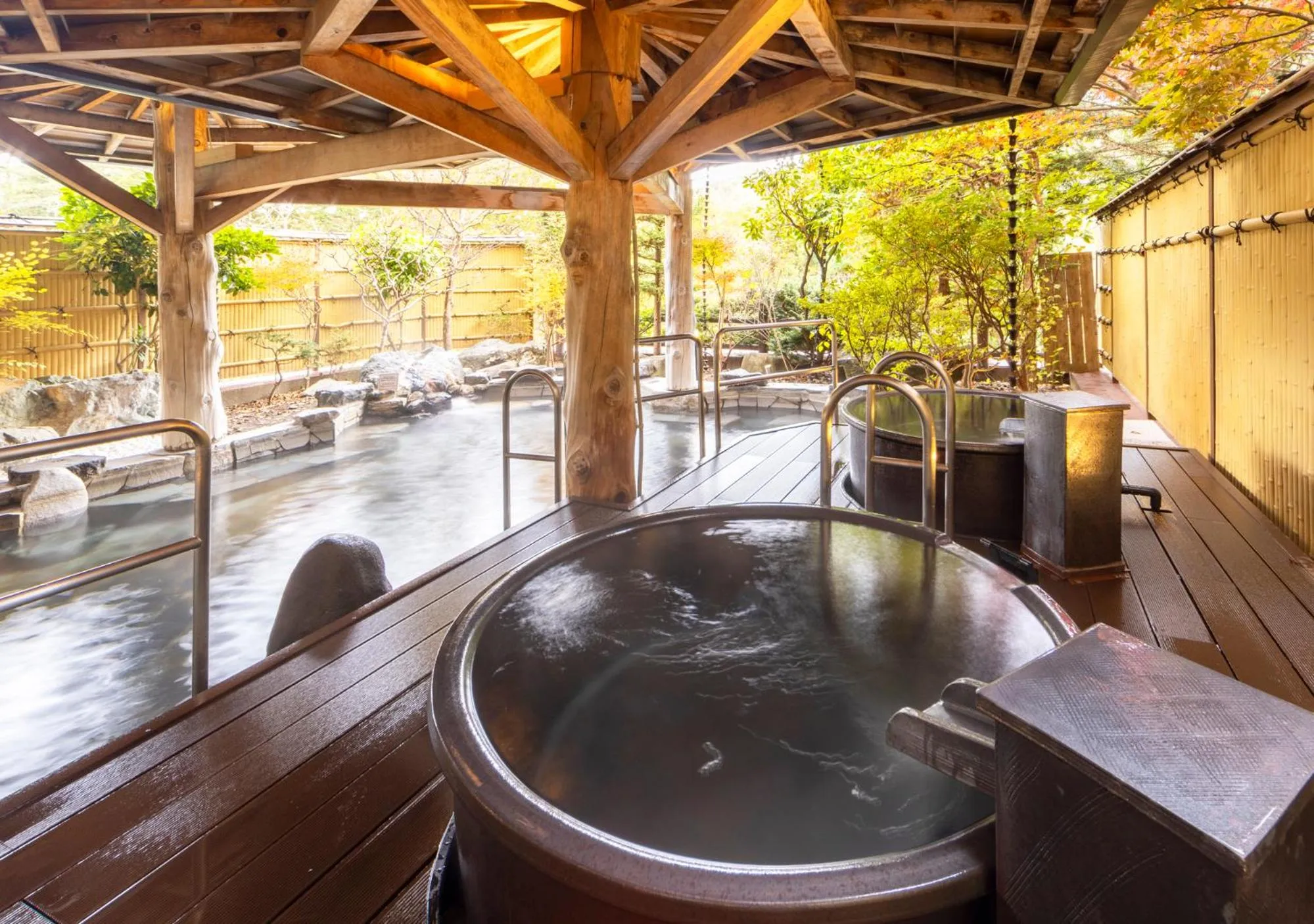 Hot Spring Bath in Hotel Koyokan