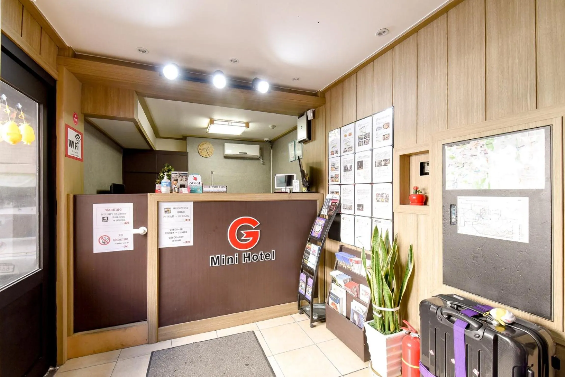 Lobby or reception in G Mini Hotel Dongdaemun