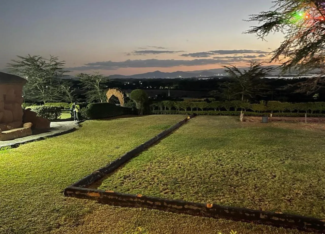 Natural landscape in Enkapune Resort Naivasha