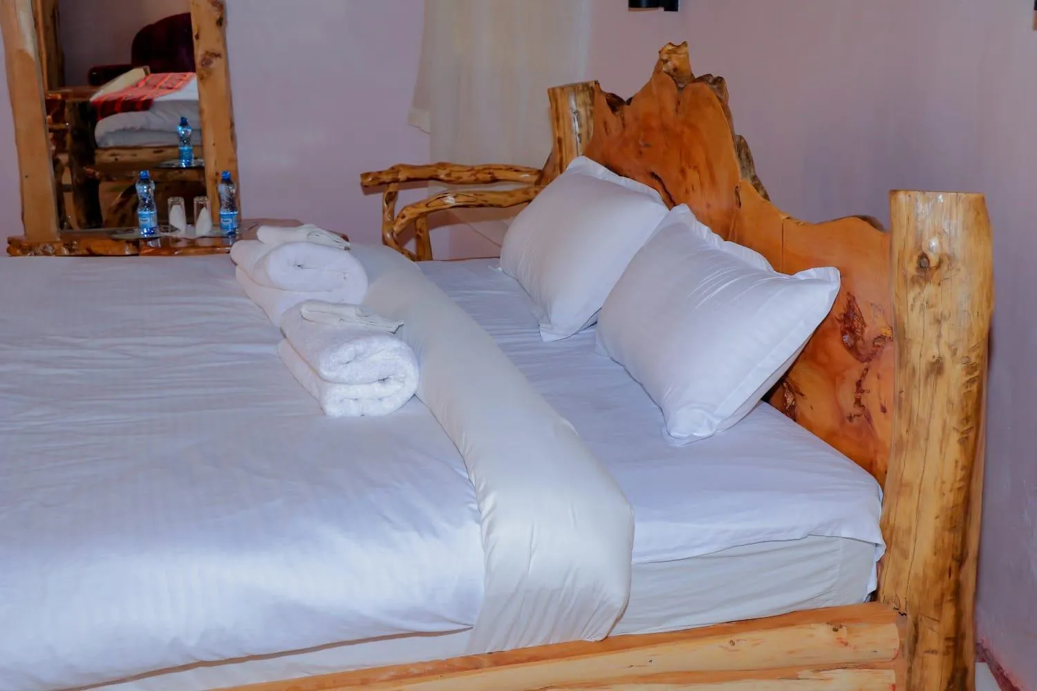 Bed in Enkapune Resort Naivasha