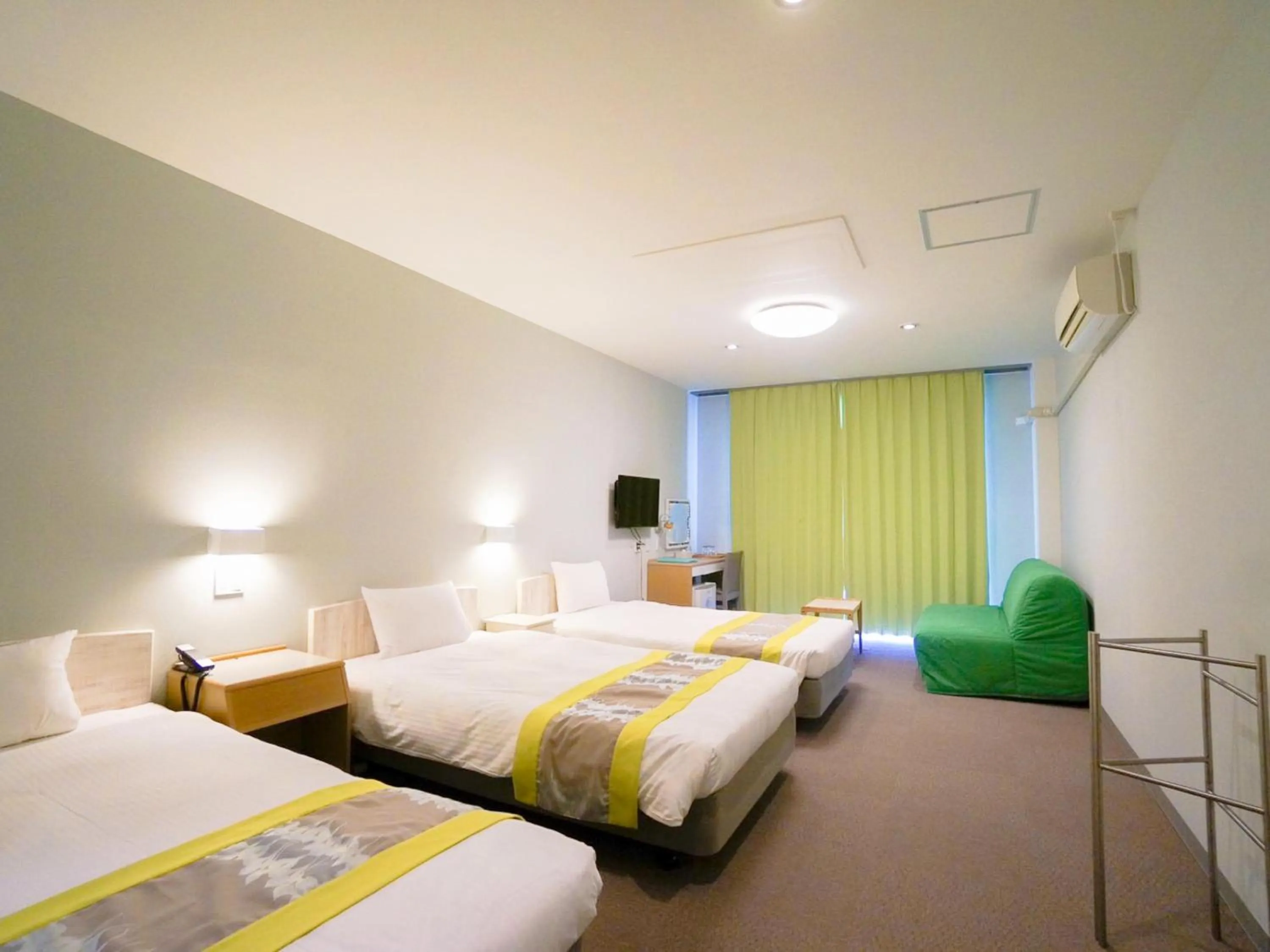 Bed in Hotel Caretta