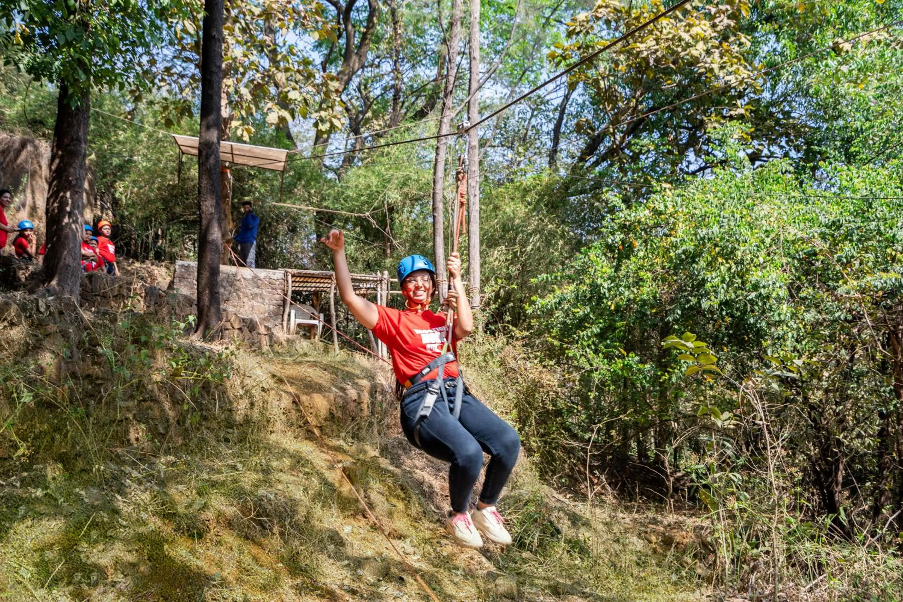 People in Nature Trails Durshet, Khopoli