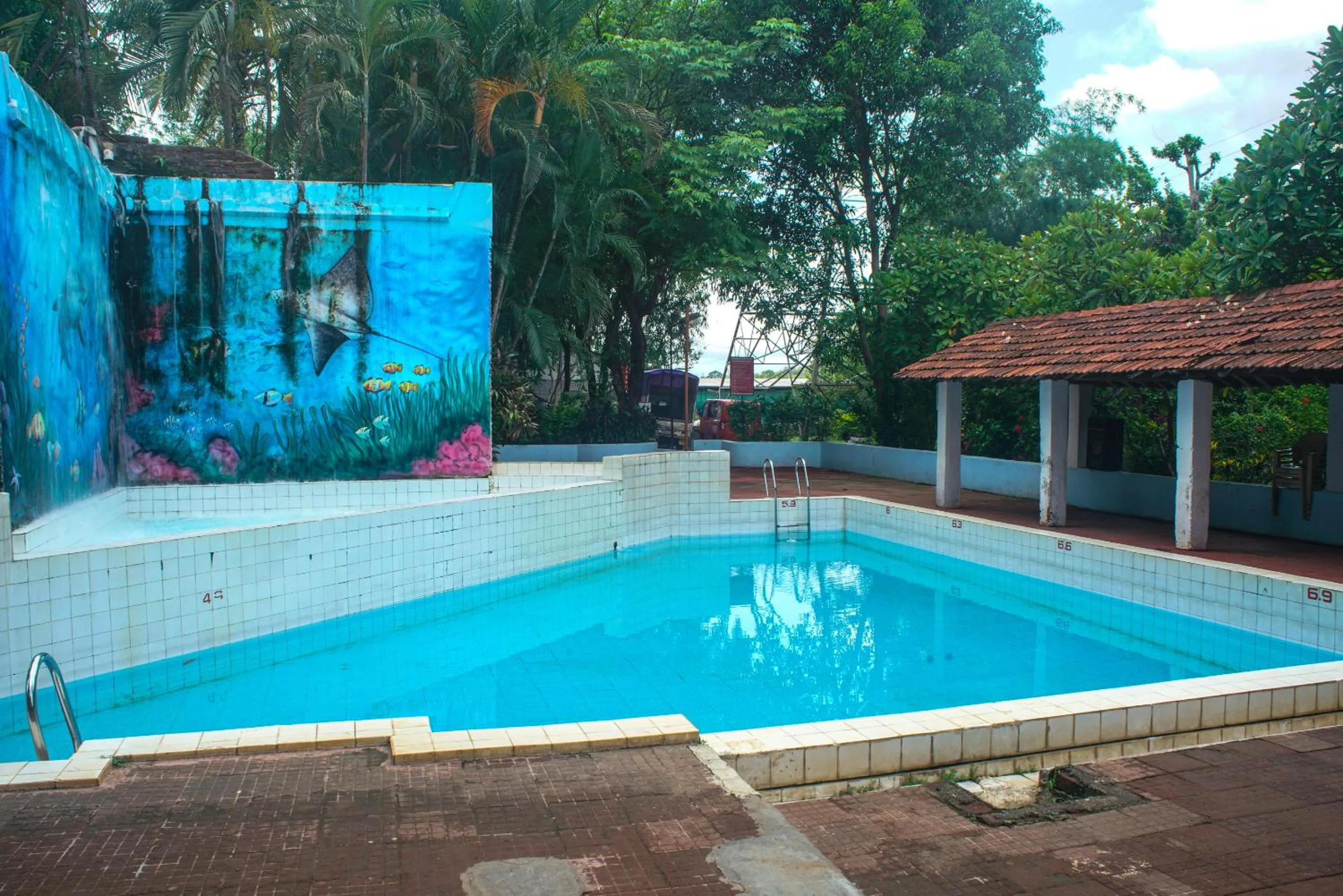 Swimming pool in Nature Trails Durshet, Khopoli