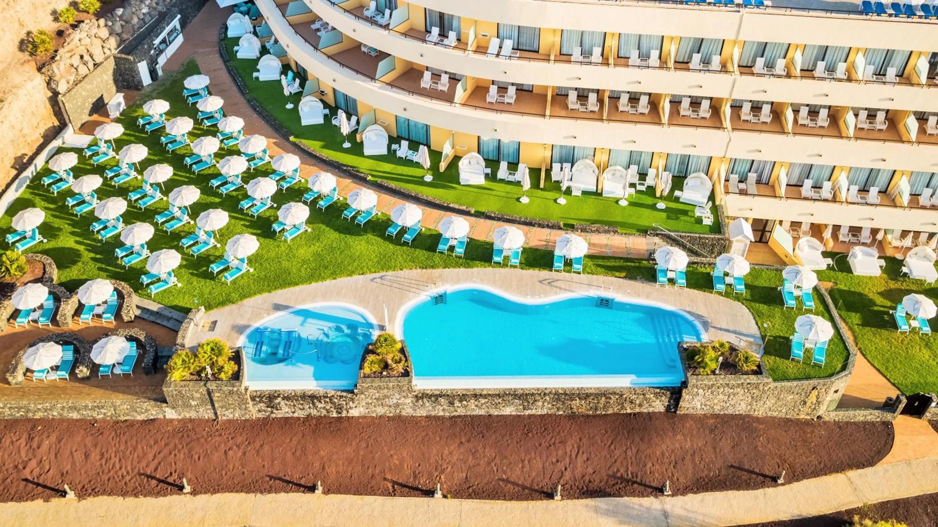 Bird's eye view in Iberostar Waves Playa Gaviotas All Inclusive