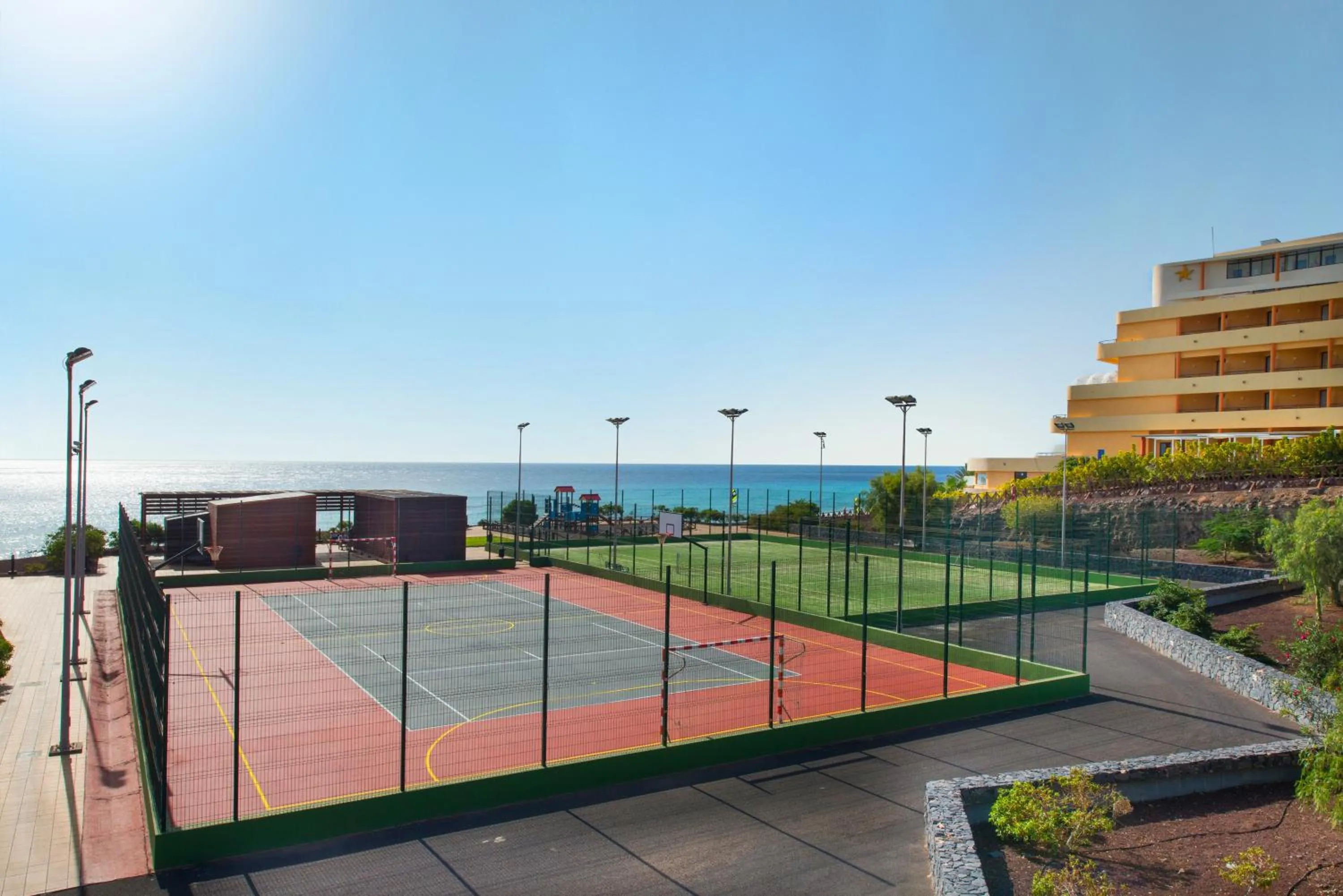 Tennis court in Iberostar Waves Playa Gaviotas All Inclusive