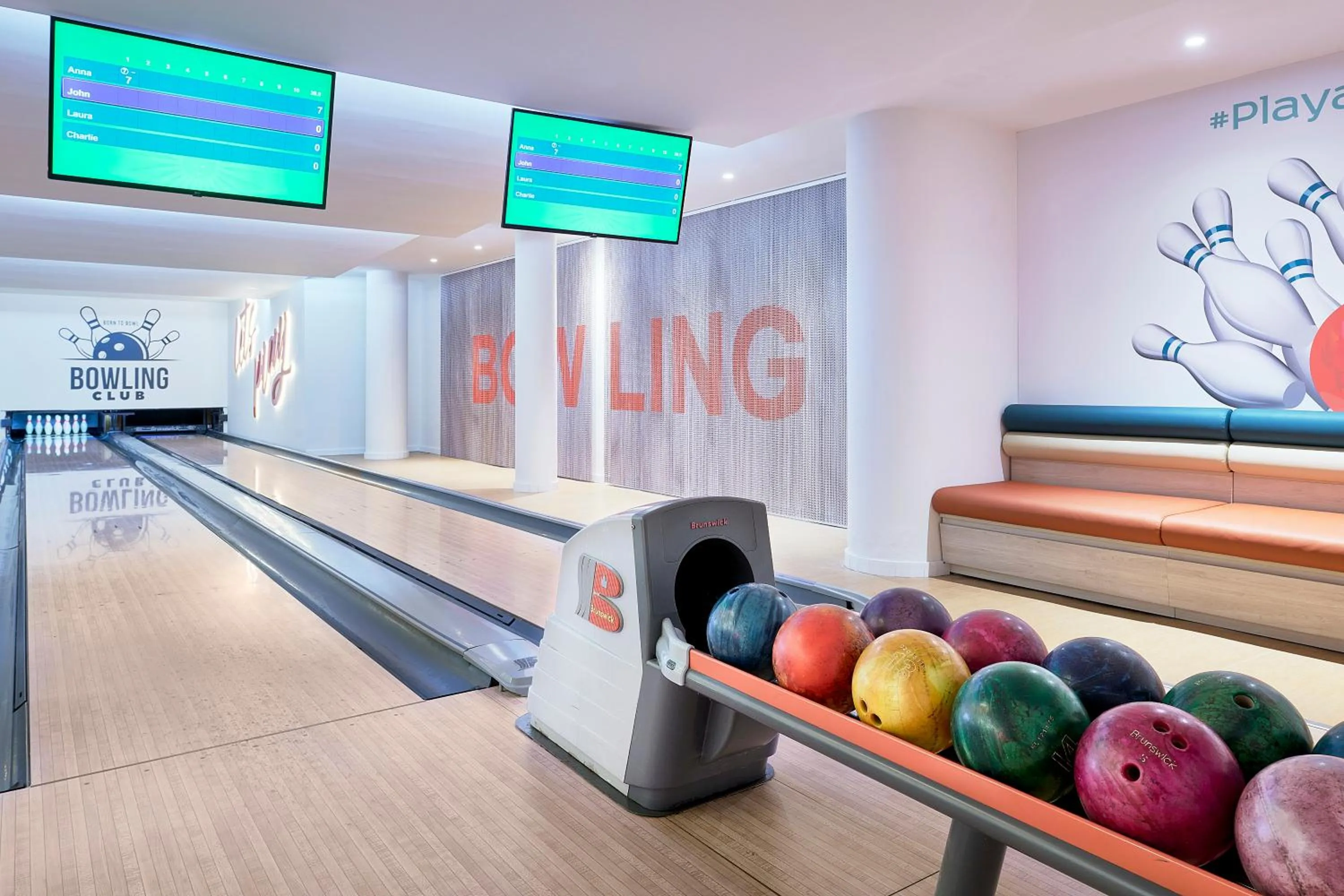 Bowling in Iberostar Waves Playa Gaviotas All Inclusive