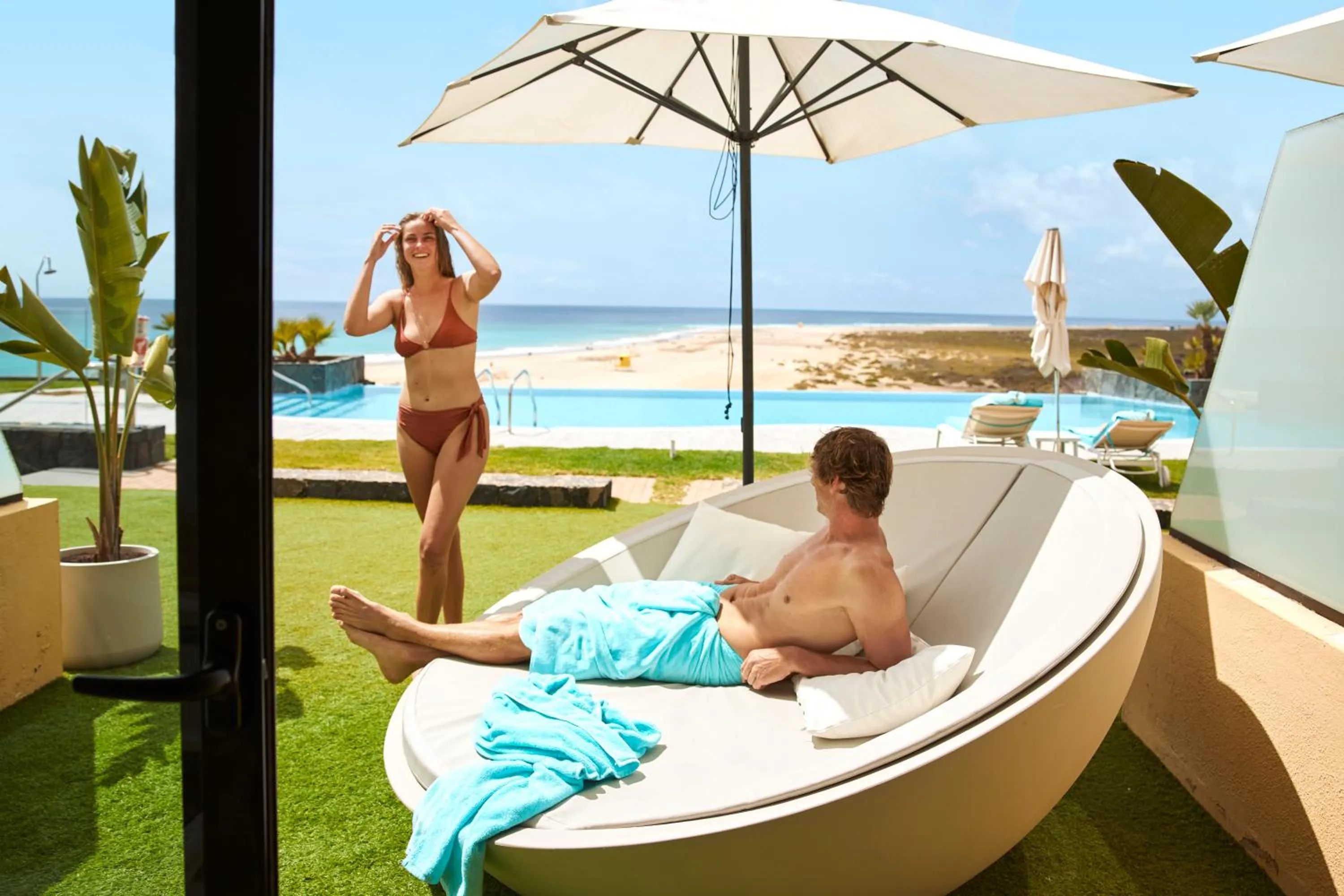 People in Iberostar Waves Playa Gaviotas All Inclusive