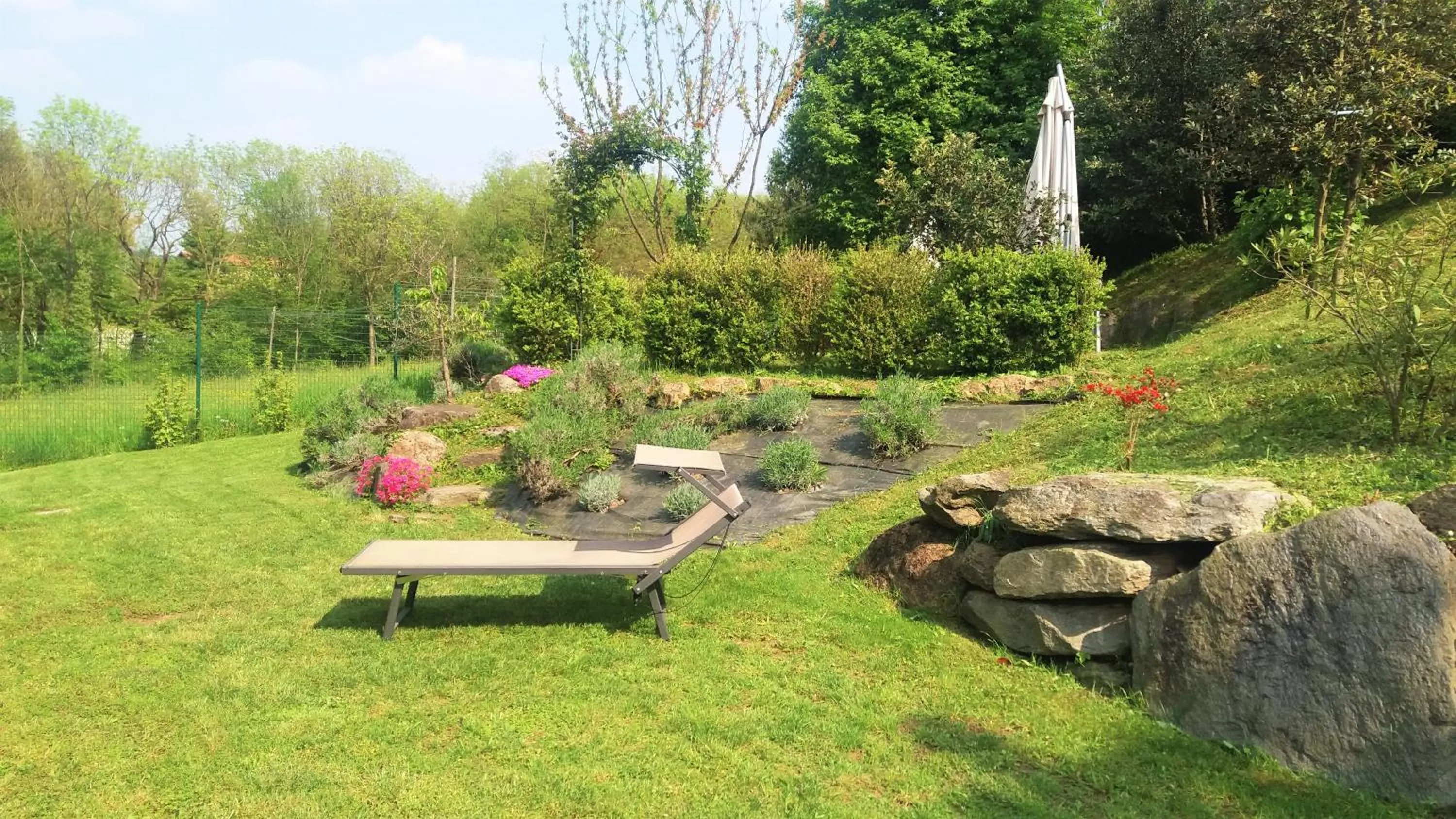 Garden in Villa Campo dei Fiori