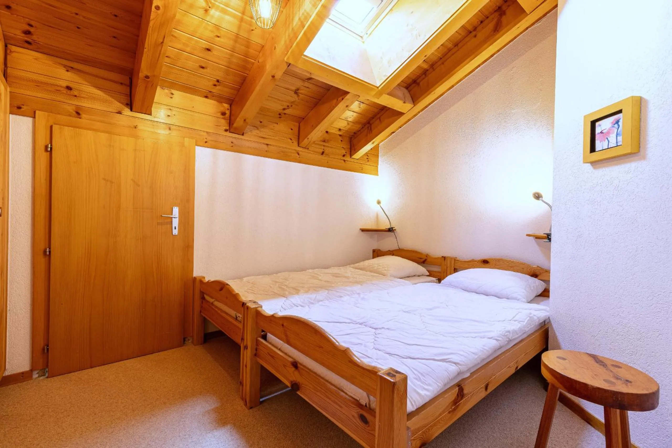 Bed in Meinaz W 030 - QUIET apartment 7 pers