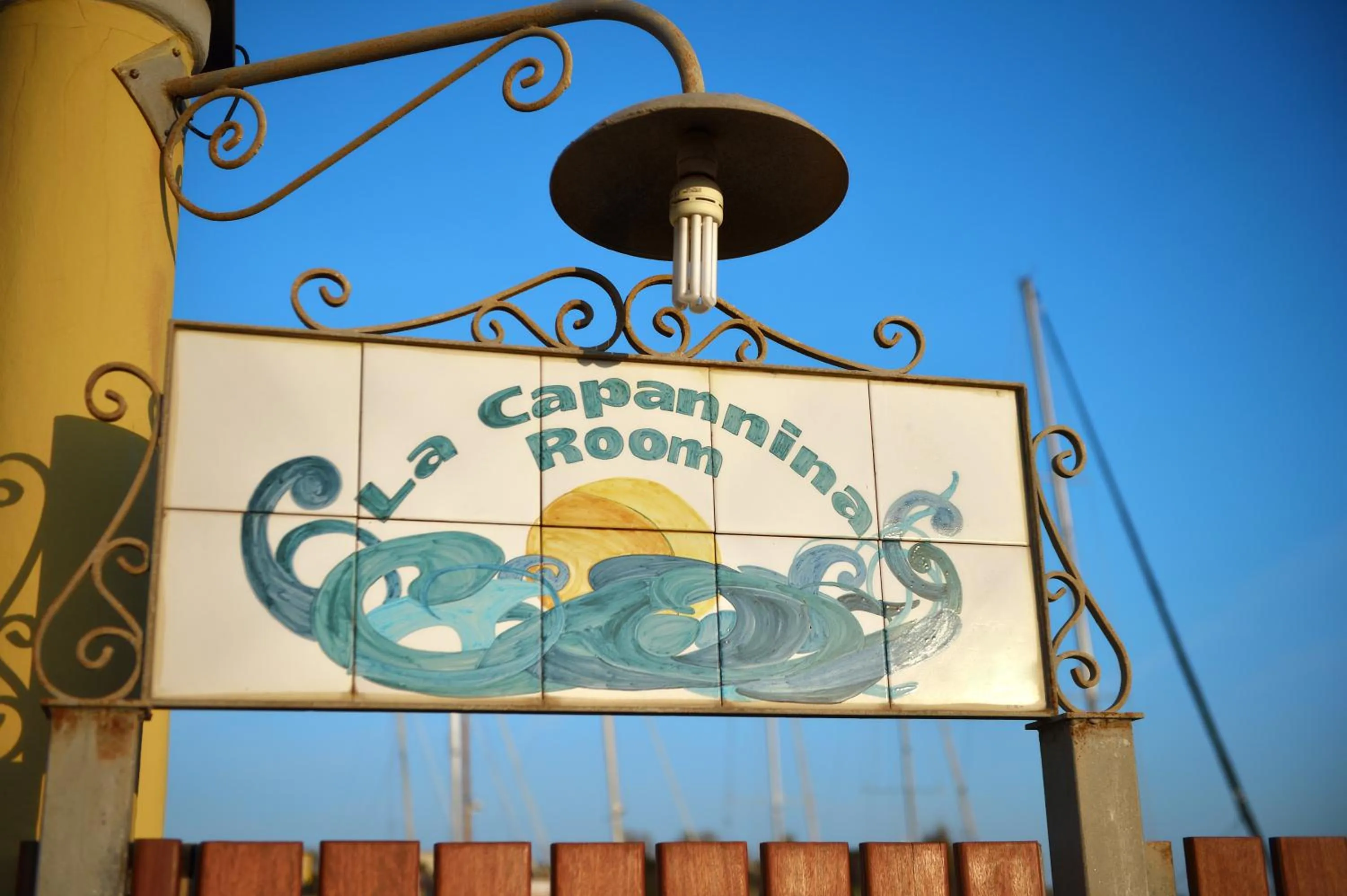 Facade/entrance in La Capannina