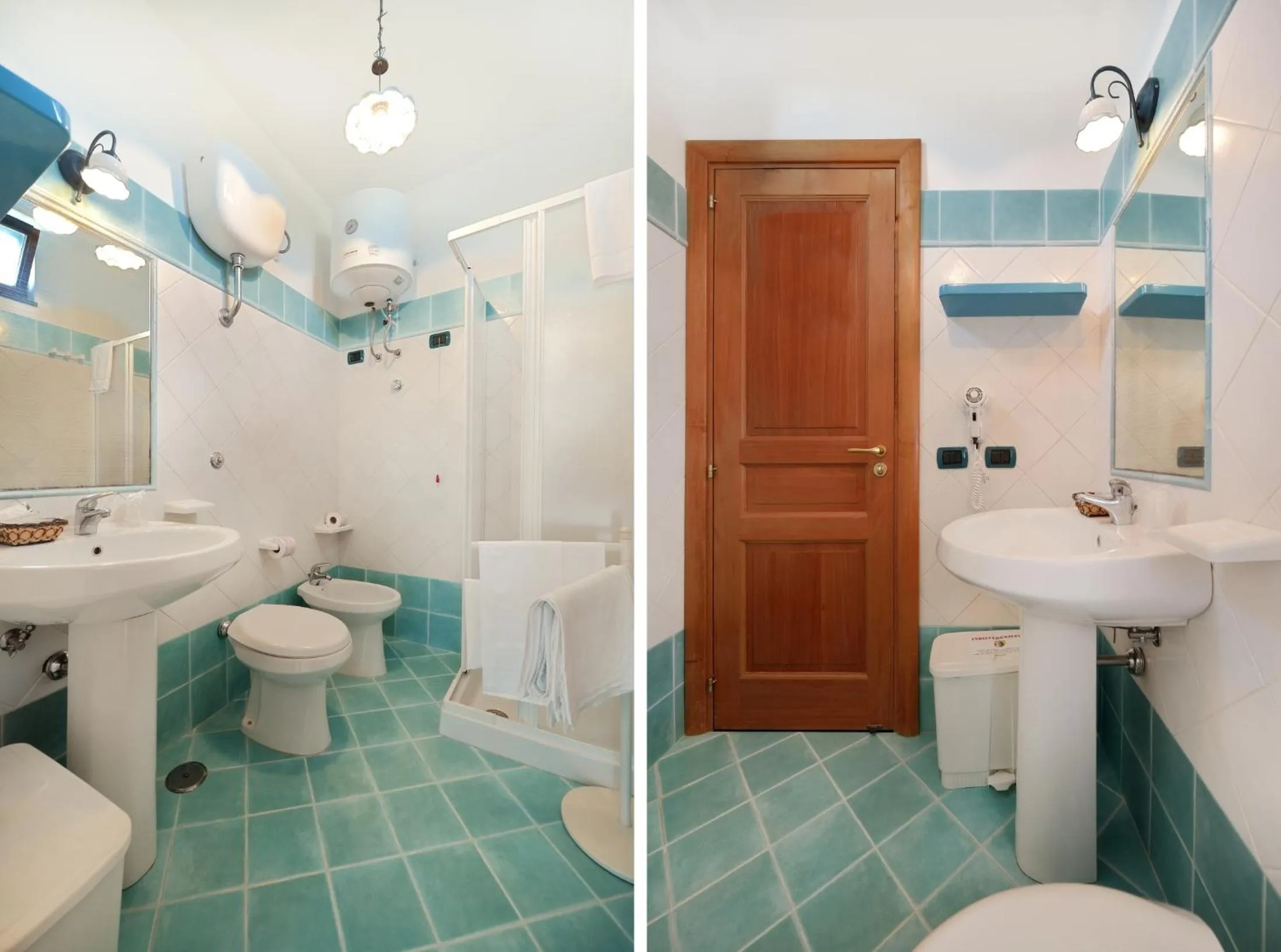 Shower in La Capannina