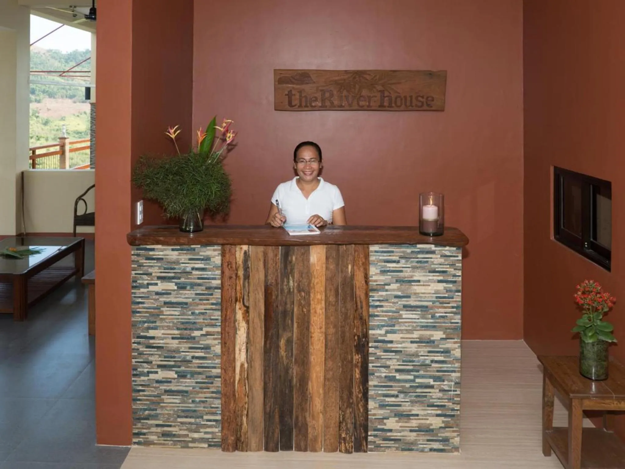 Lobby or reception in The Riverhouse