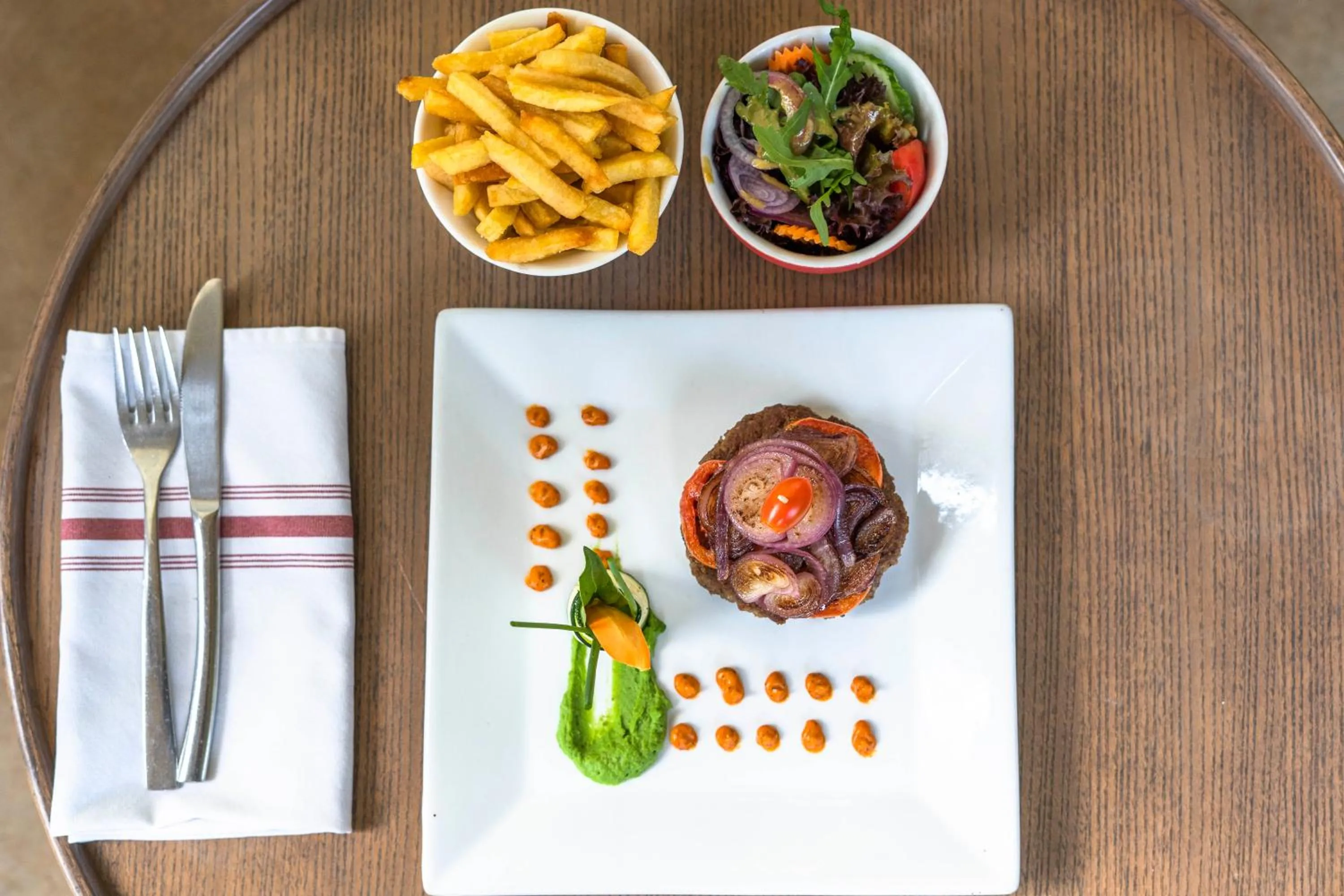 Food and drinks in Le Petit Village Boutique Hotel & Spa