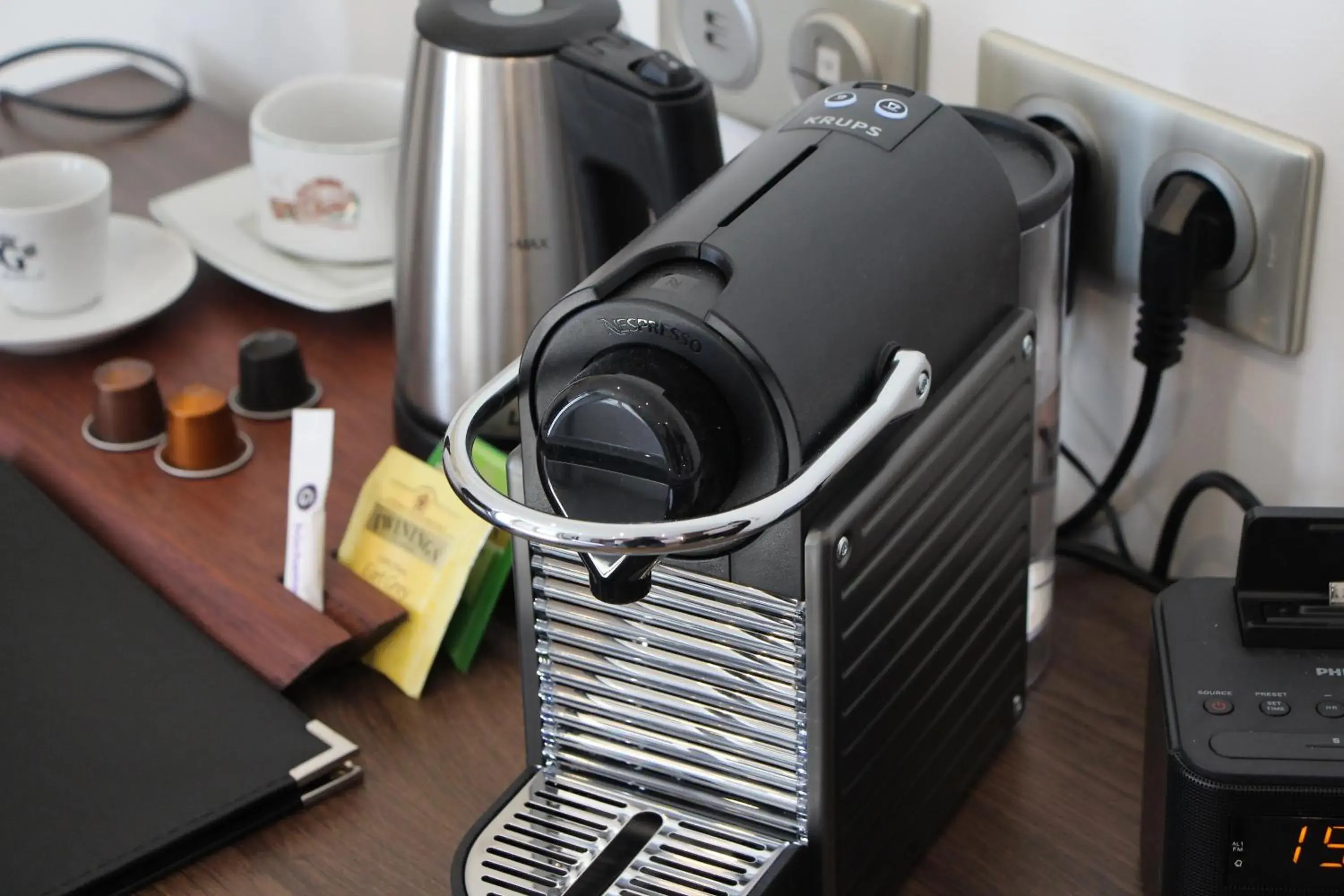 Superior Twin Room in Hôtel L'Esturgeon Superior Twin Room in Hôtel L'Esturgeon