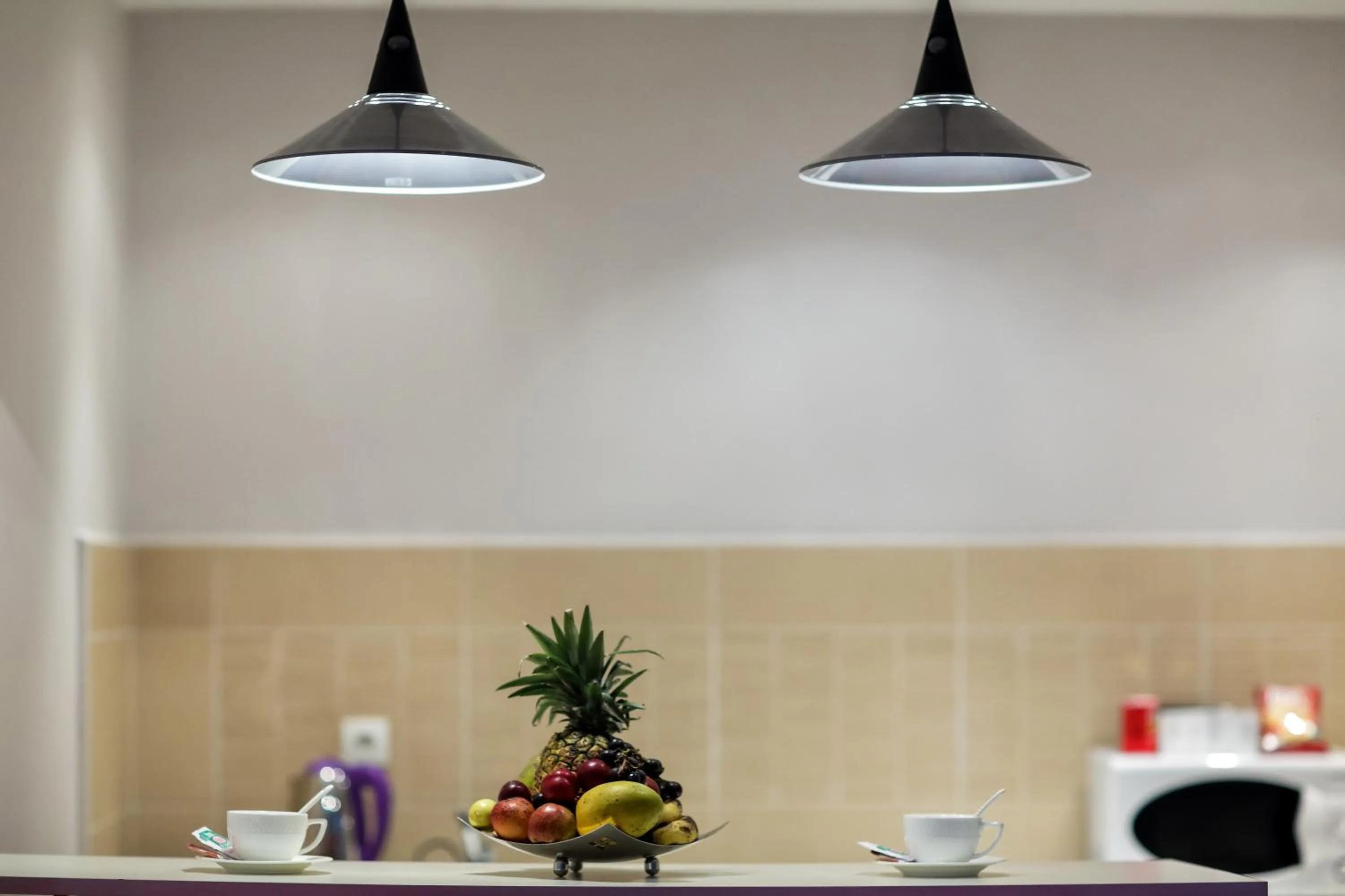 Kitchen or kitchenette in Le Grand Mellis Hôtel & Spa