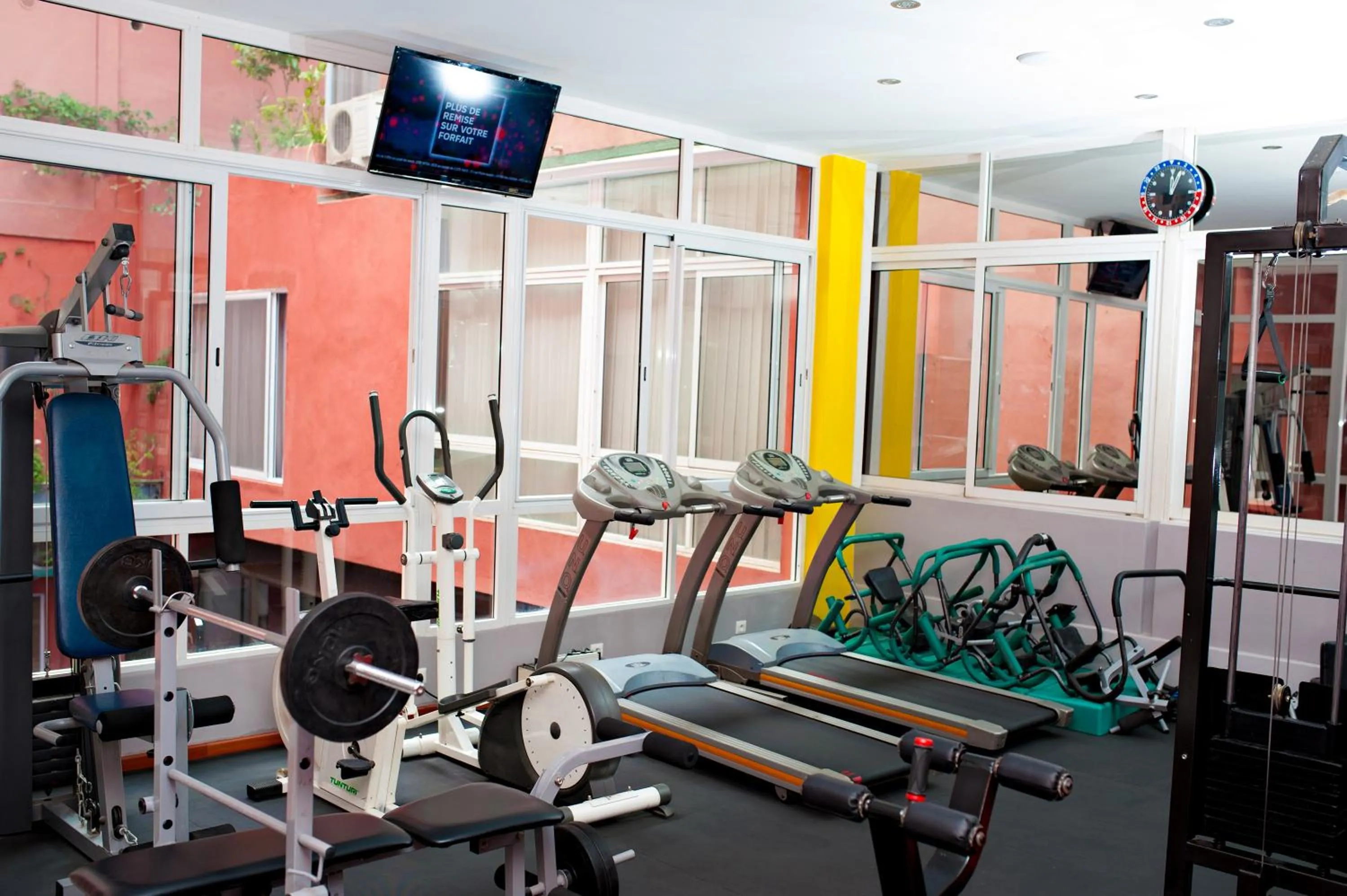 Fitness centre/facilities in Le Grand Mellis Hôtel & Spa