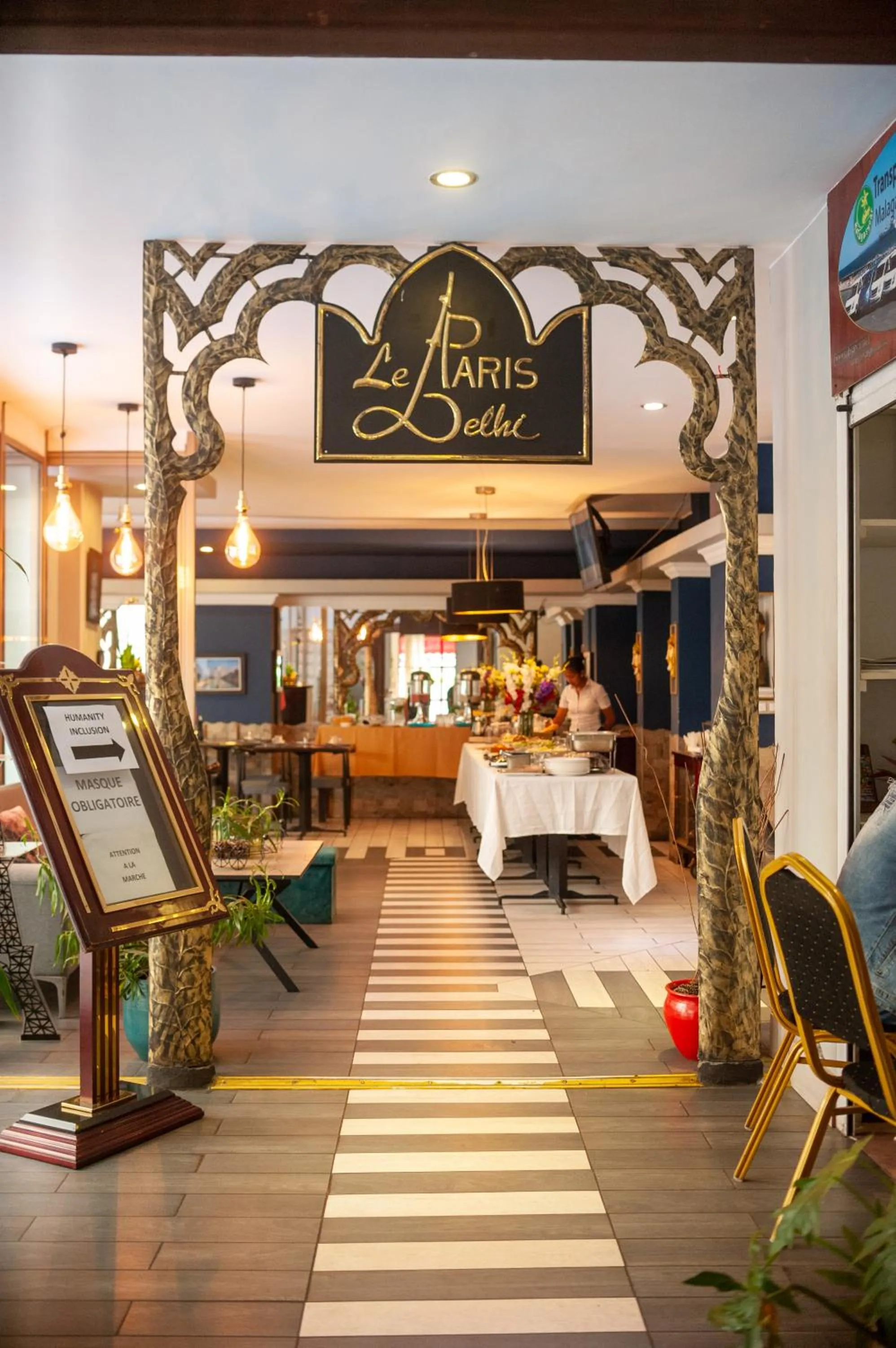 Restaurant/places to eat in Le Grand Mellis Hôtel & Spa