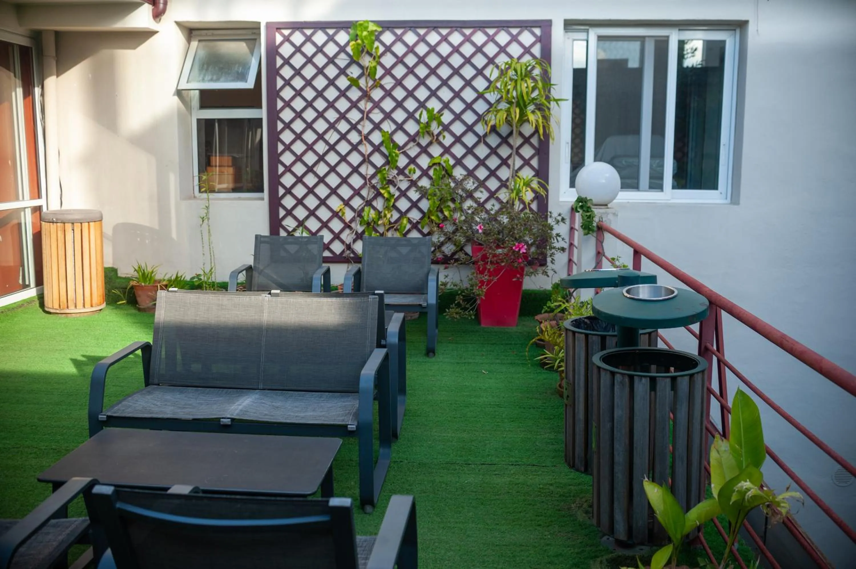 Garden in Le Grand Mellis Hôtel & Spa