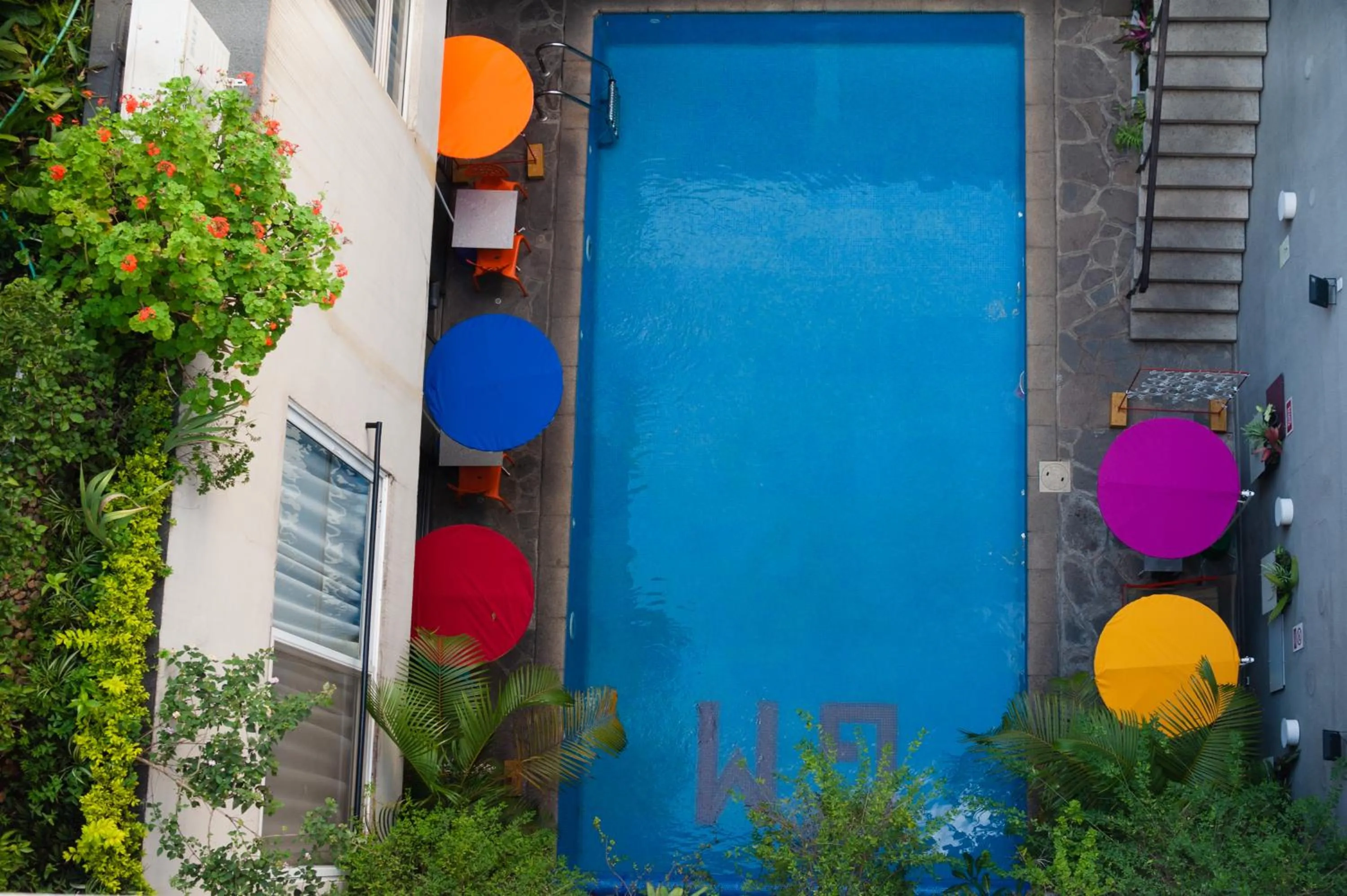 Swimming pool in Le Grand Mellis Hôtel & Spa