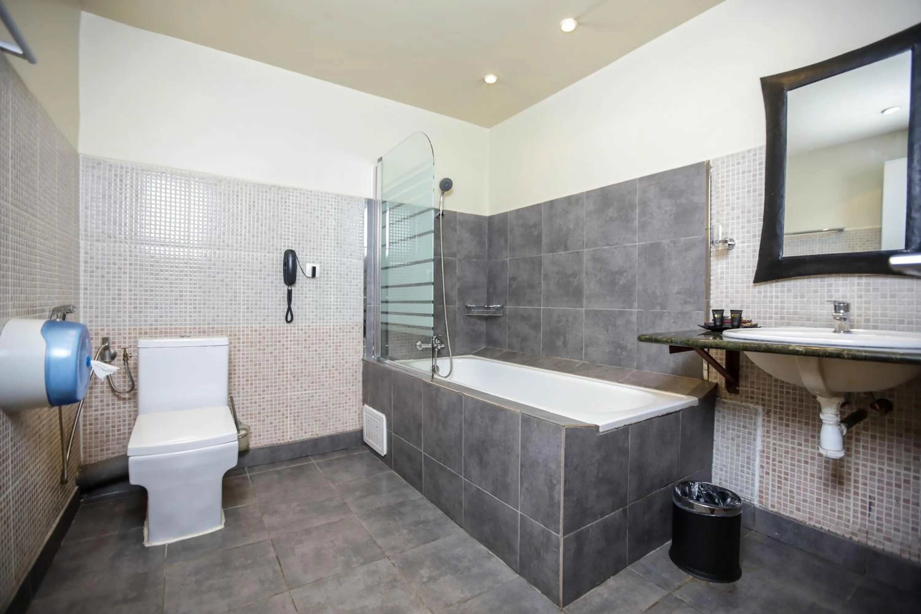 Toilet in Le Grand Mellis Hôtel & Spa