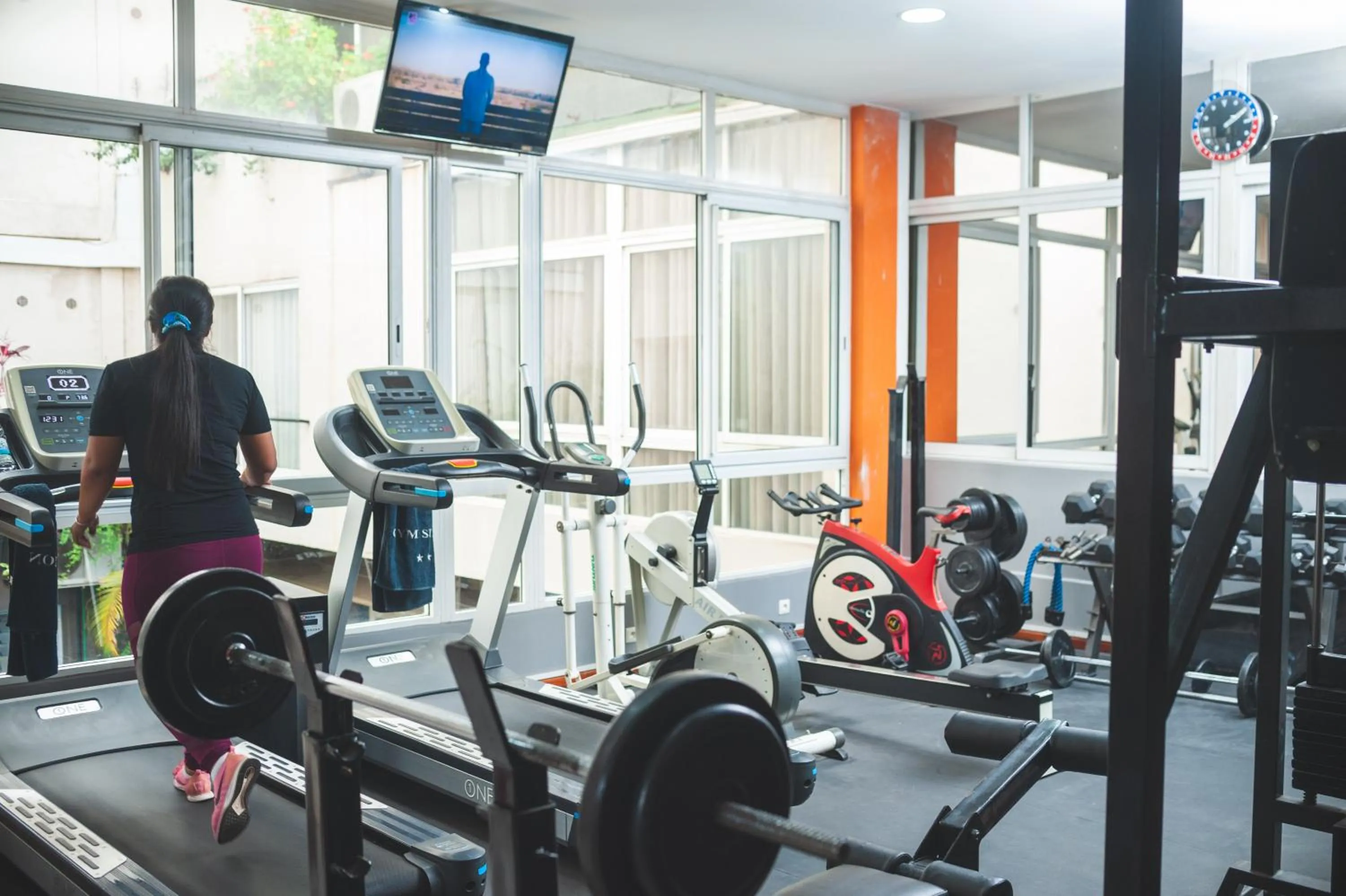 Fitness centre/facilities in Le Grand Mellis Hôtel & Spa