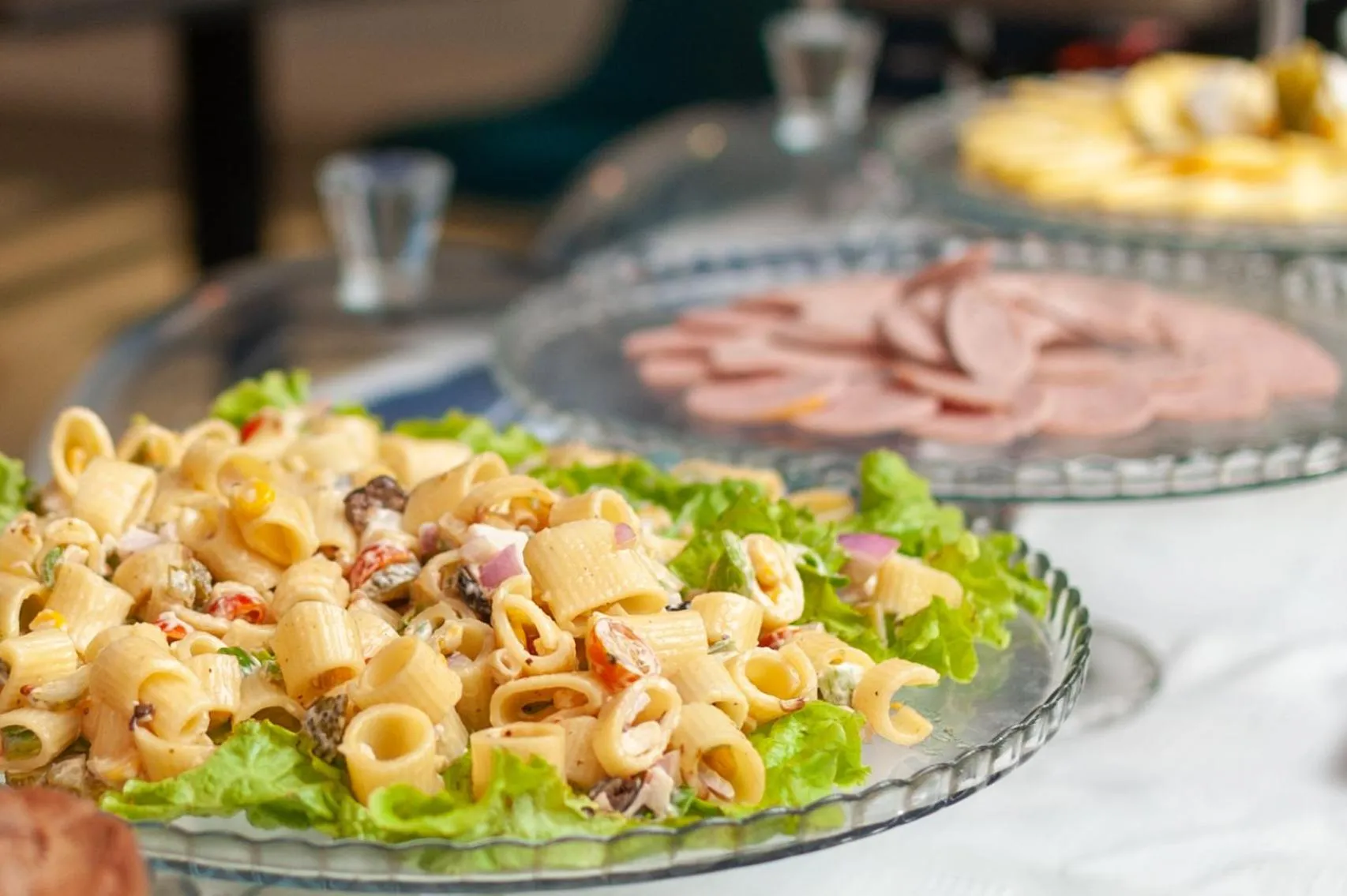 Buffet breakfast in Le Grand Mellis Hôtel & Spa