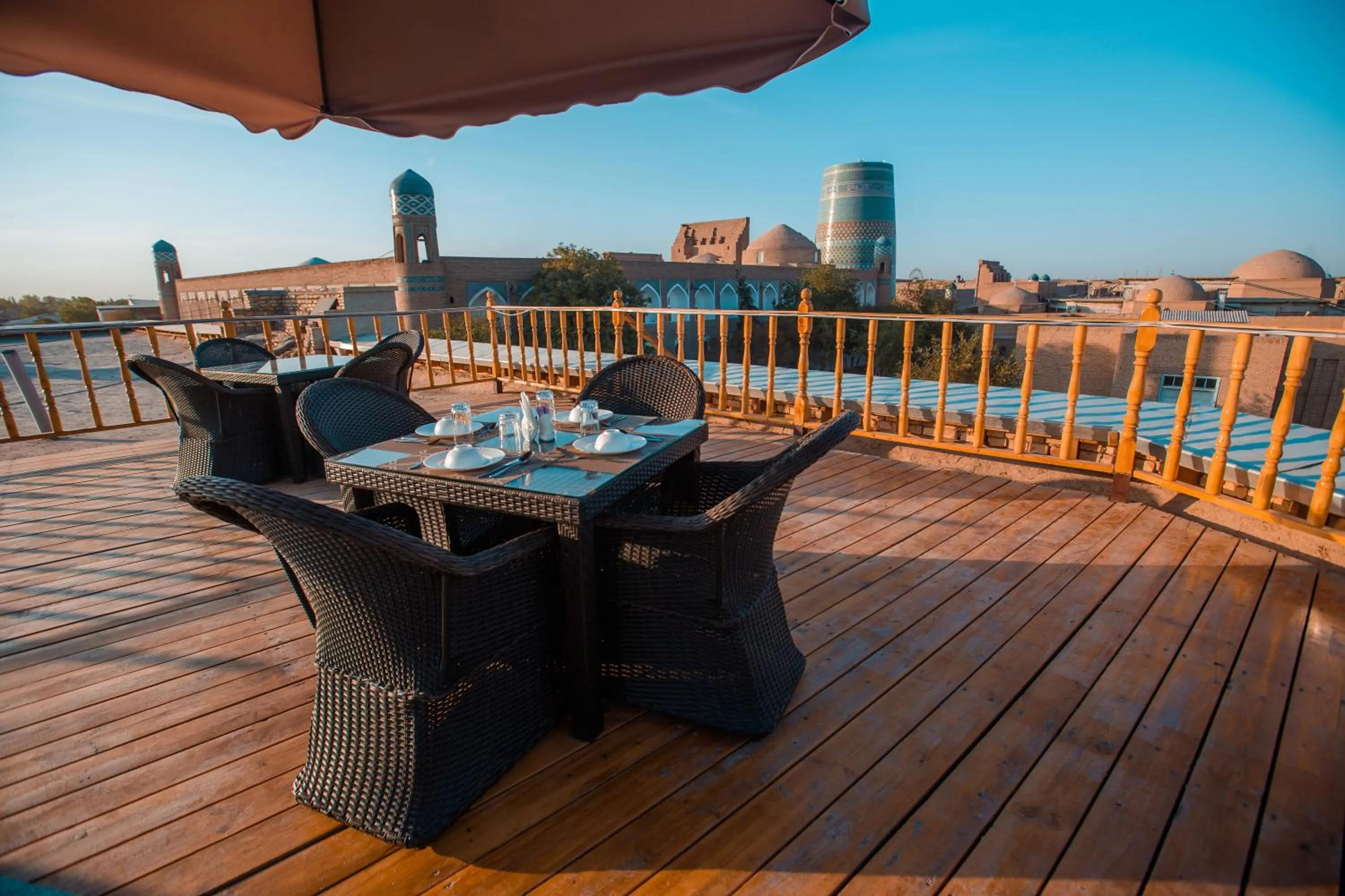 Patio in Arkanchi Hotel