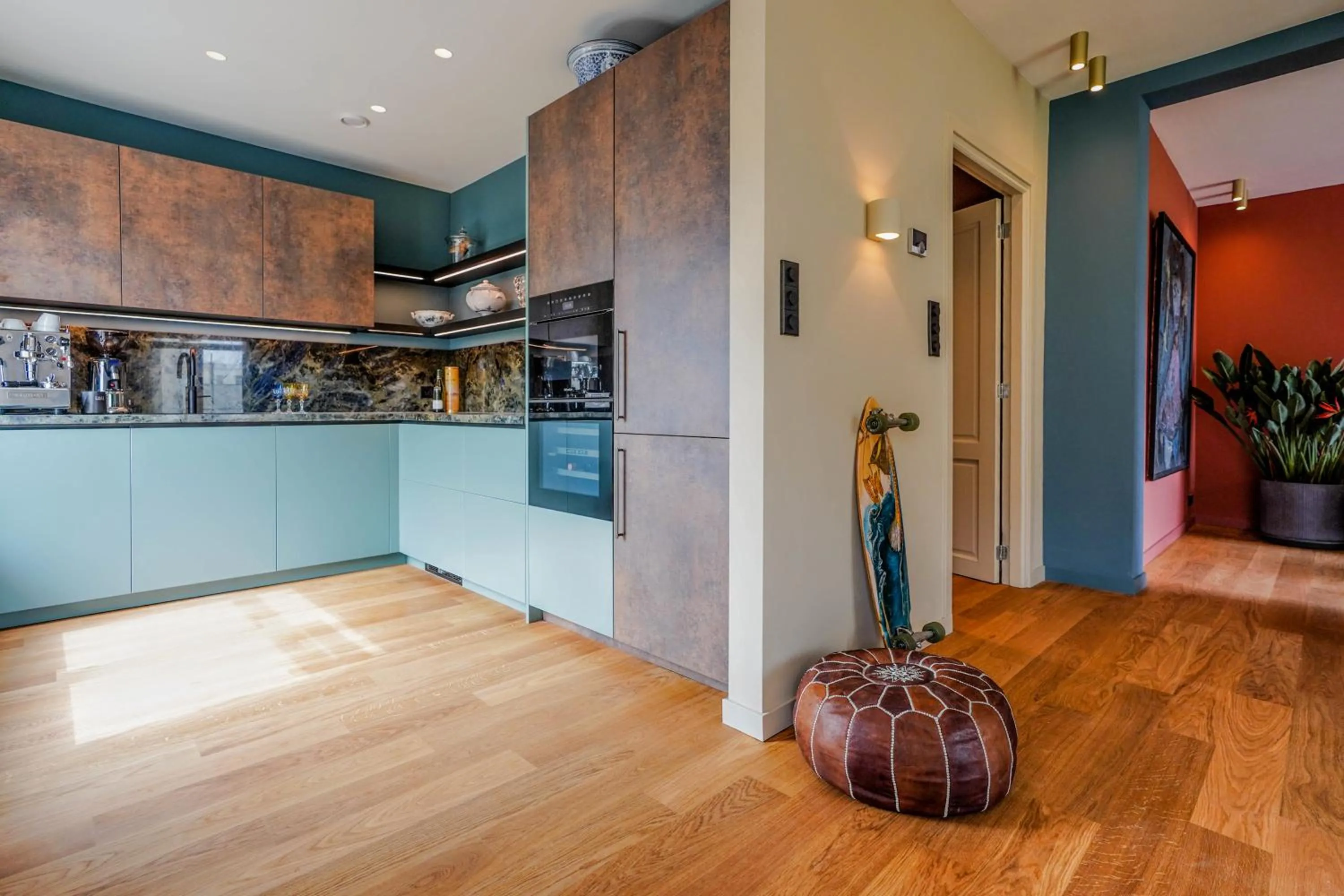 Kitchen or kitchenette in La Paulowna Boutique Hotel