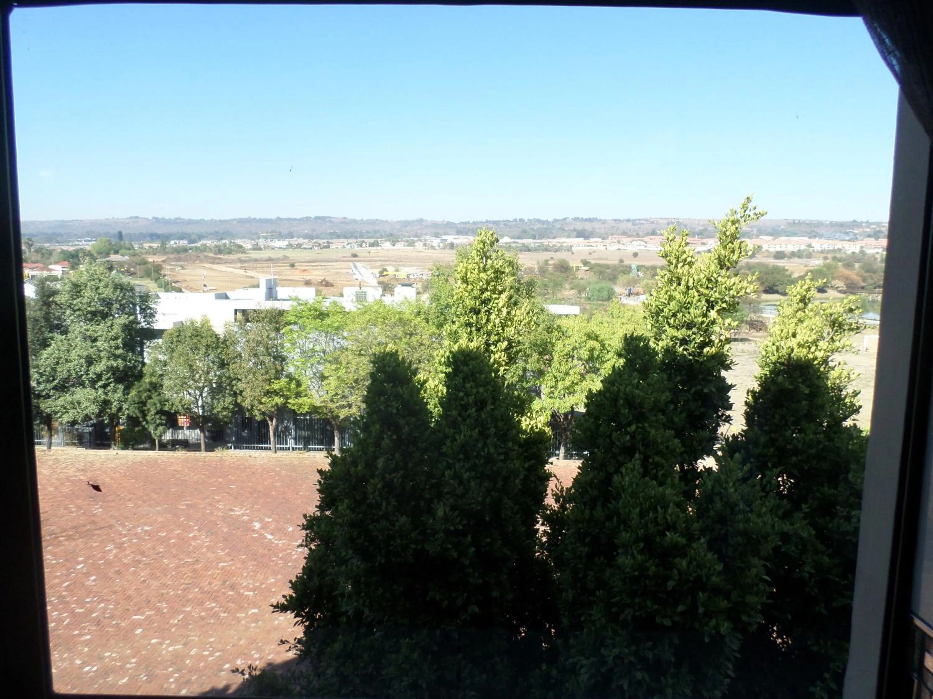 Garden view in The Links Guest House