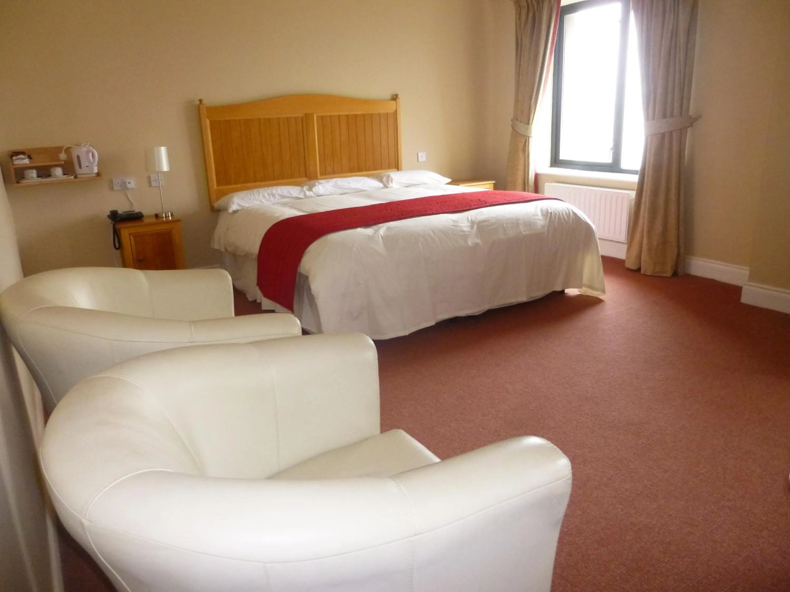 Bedroom, Bed in Óstán Oileán Acla