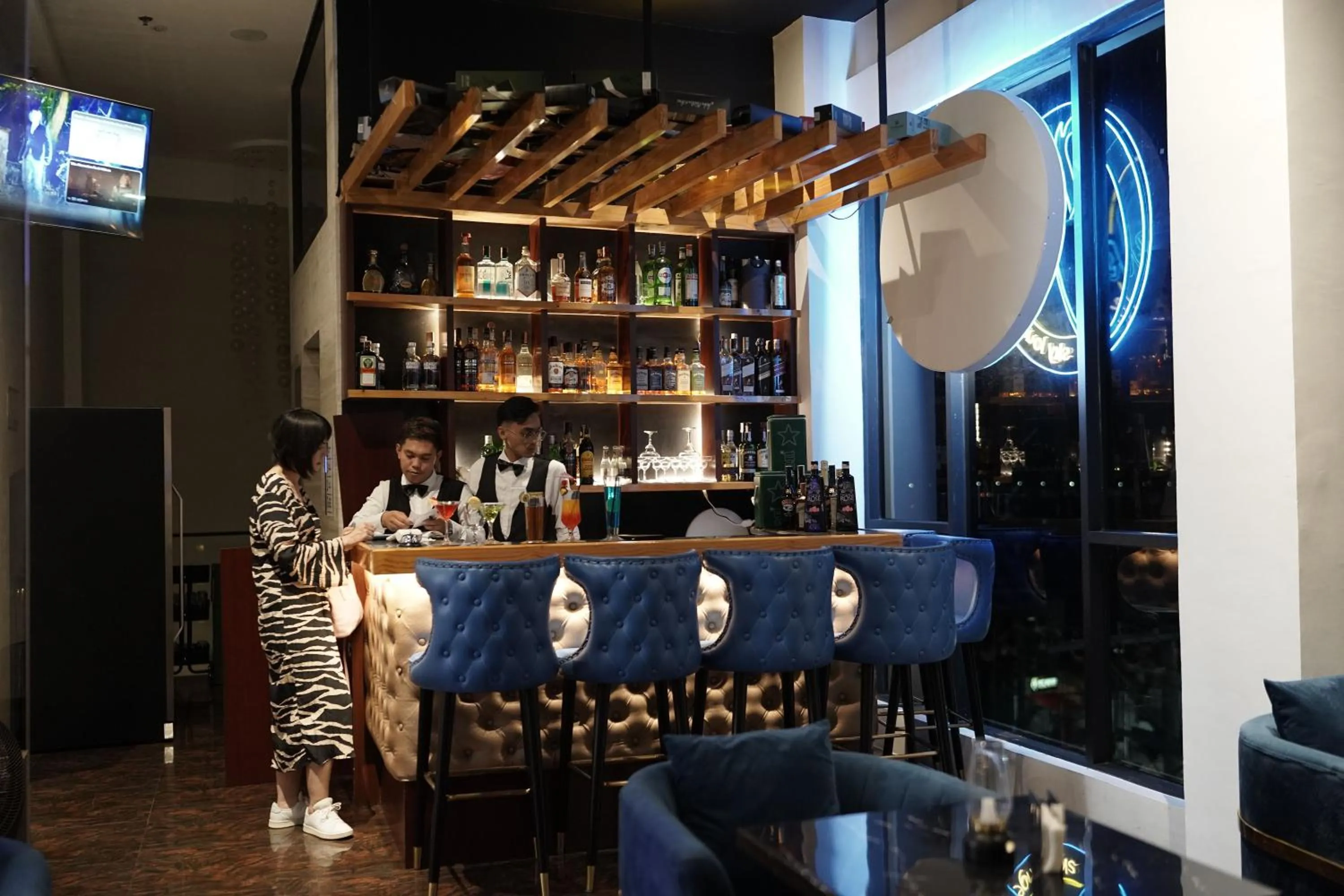 Lounge or bar in Villa Isabel Hotel