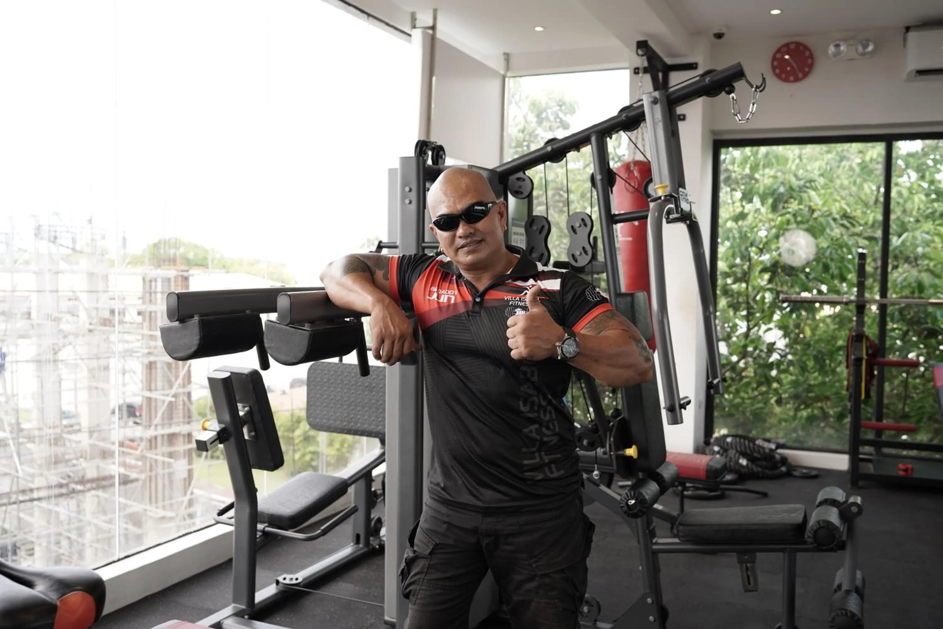 Fitness centre/facilities in Villa Isabel Hotel