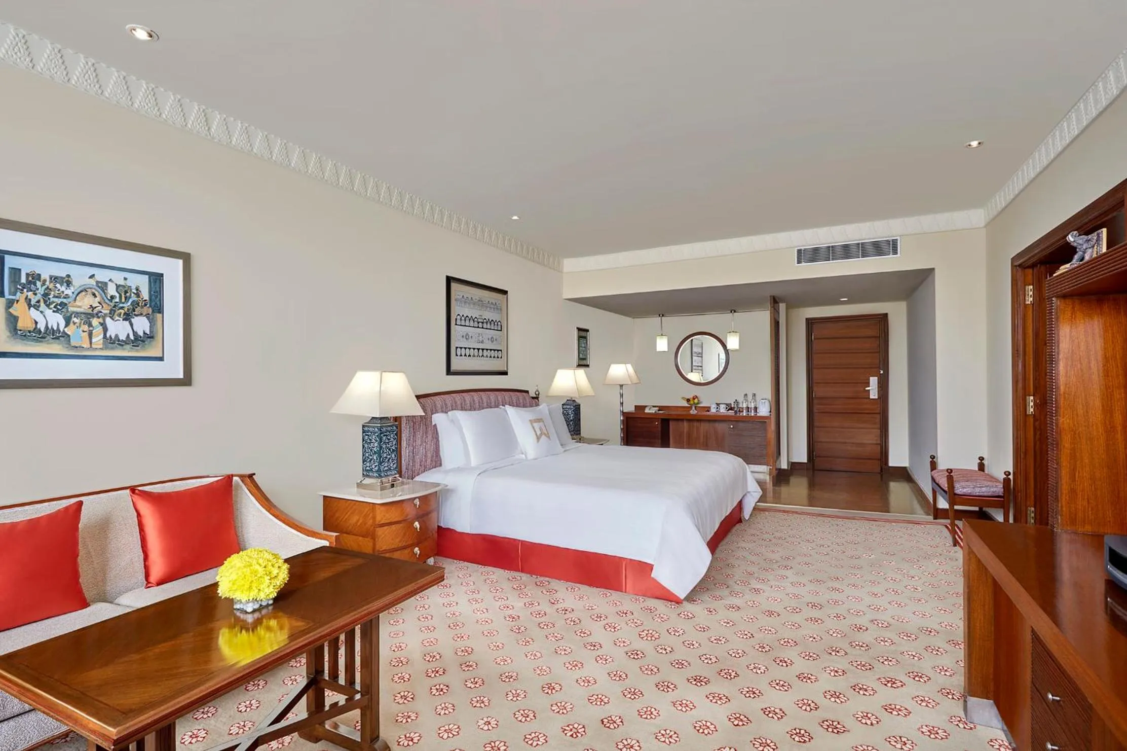 Photo of the whole room, Bed in ITC Kakatiya, a Luxury Collection Hotel, Hyderabad