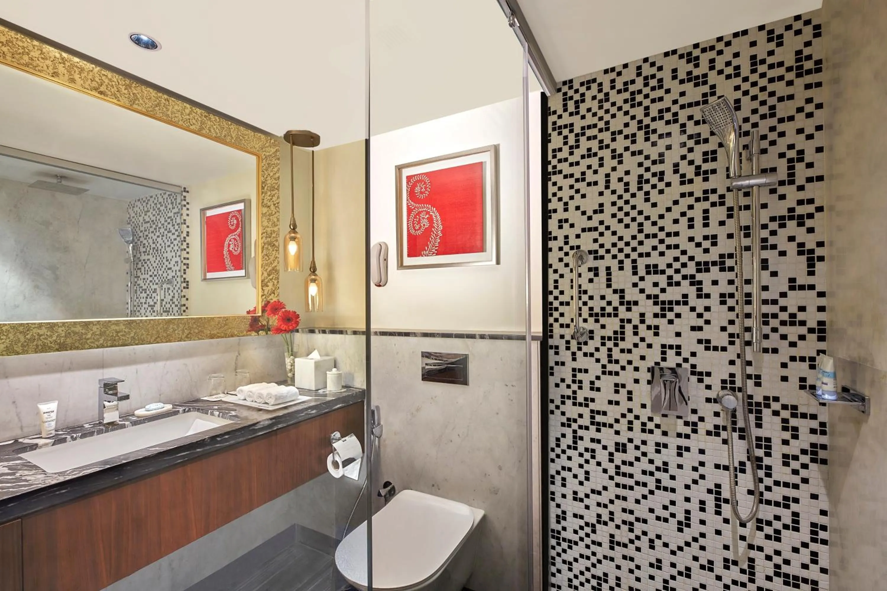 Bathroom in ITC Kakatiya, a Luxury Collection Hotel, Hyderabad
