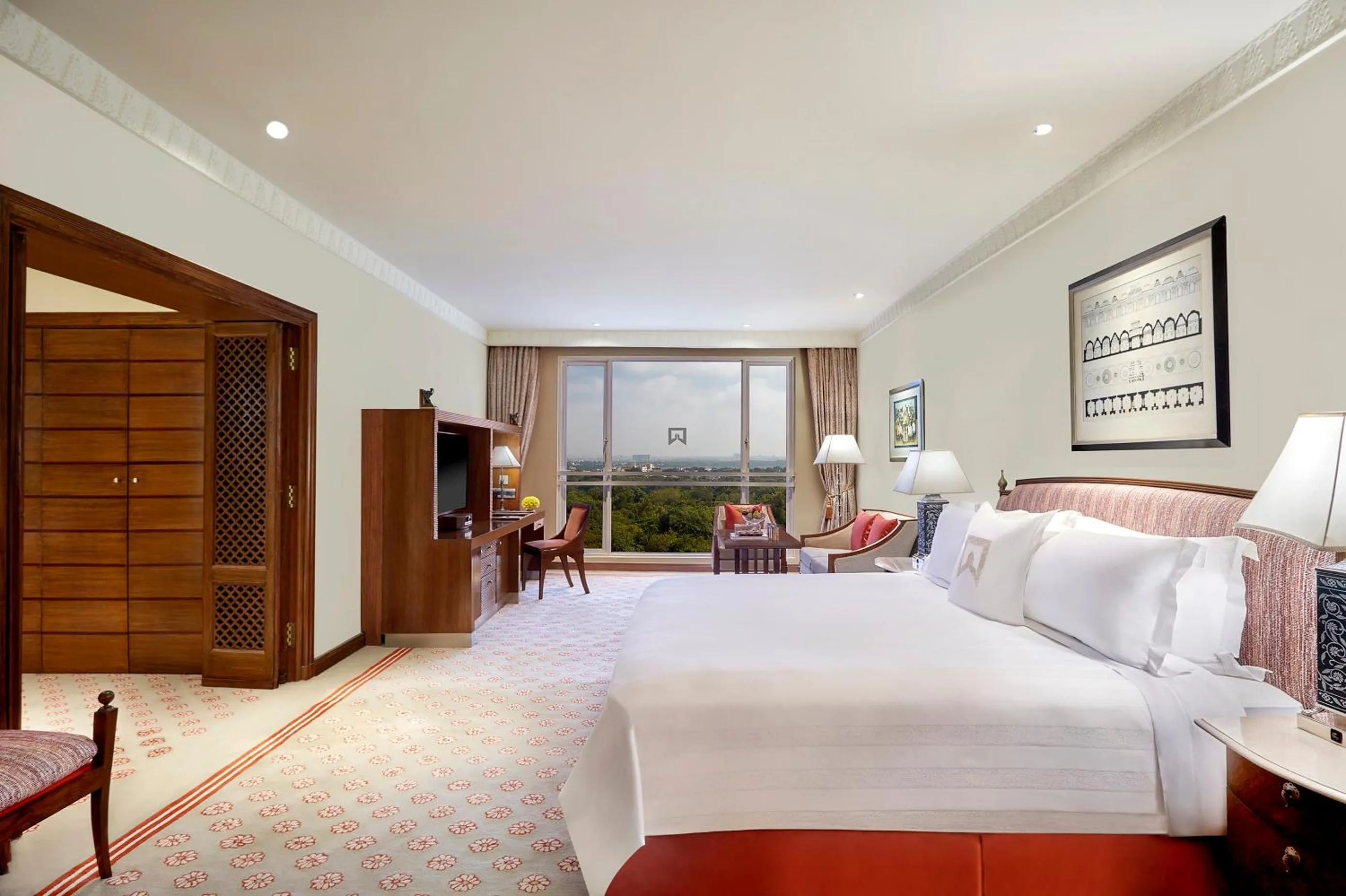 Bedroom, Bed in ITC Kakatiya, a Luxury Collection Hotel, Hyderabad