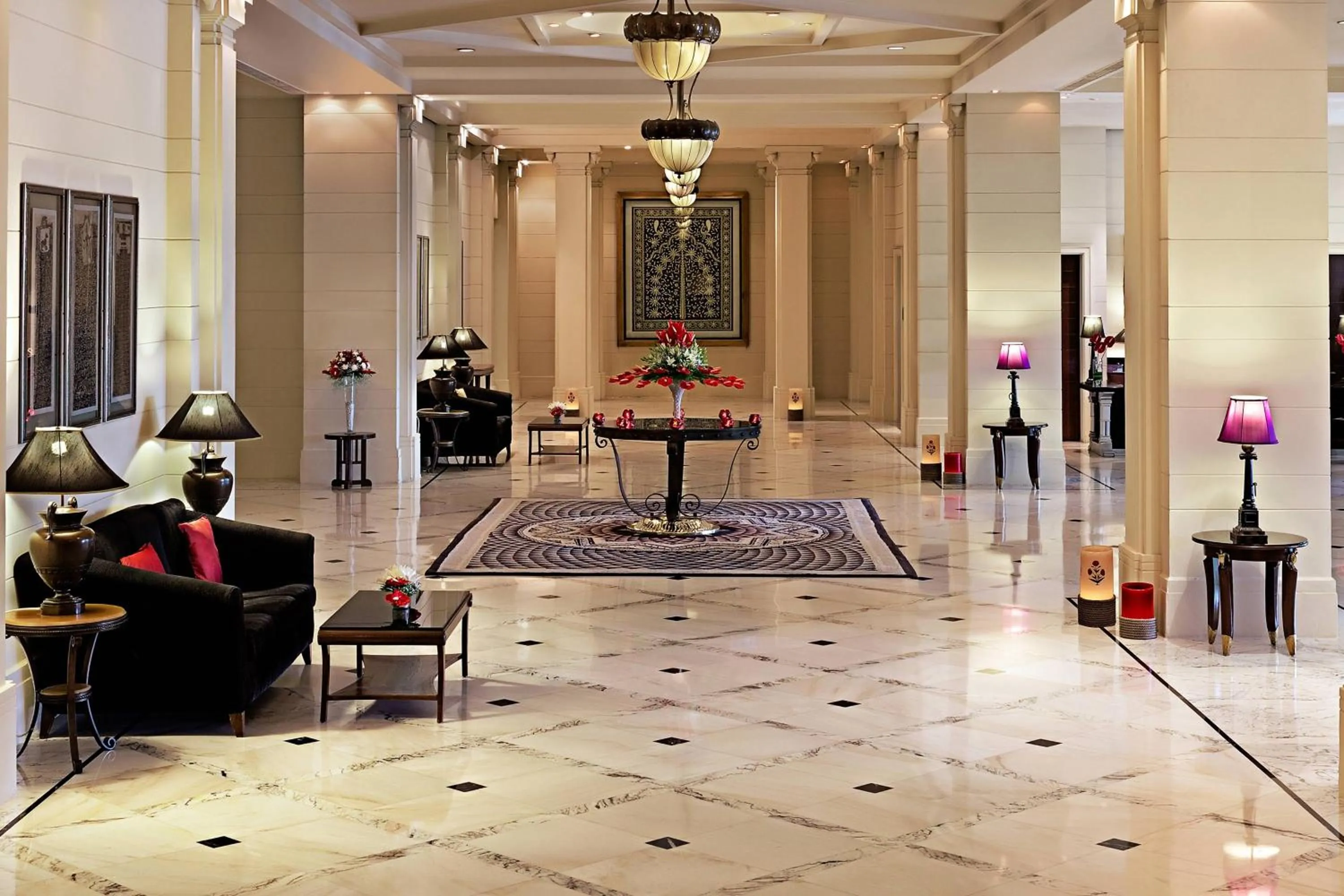 Lobby or reception in ITC Kakatiya, a Luxury Collection Hotel, Hyderabad