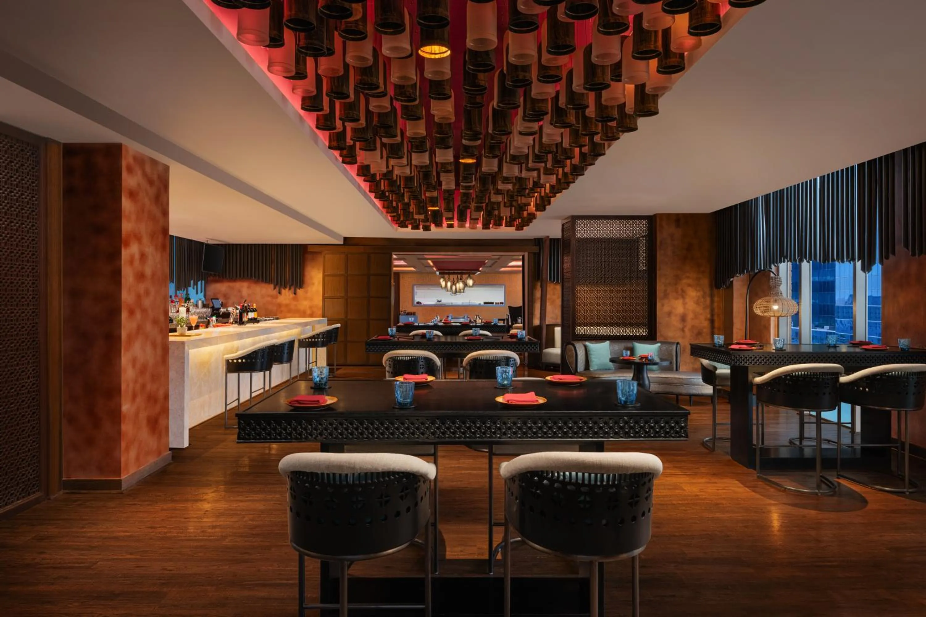 Restaurant/places to eat in Sheraton Hyderabad Hotel