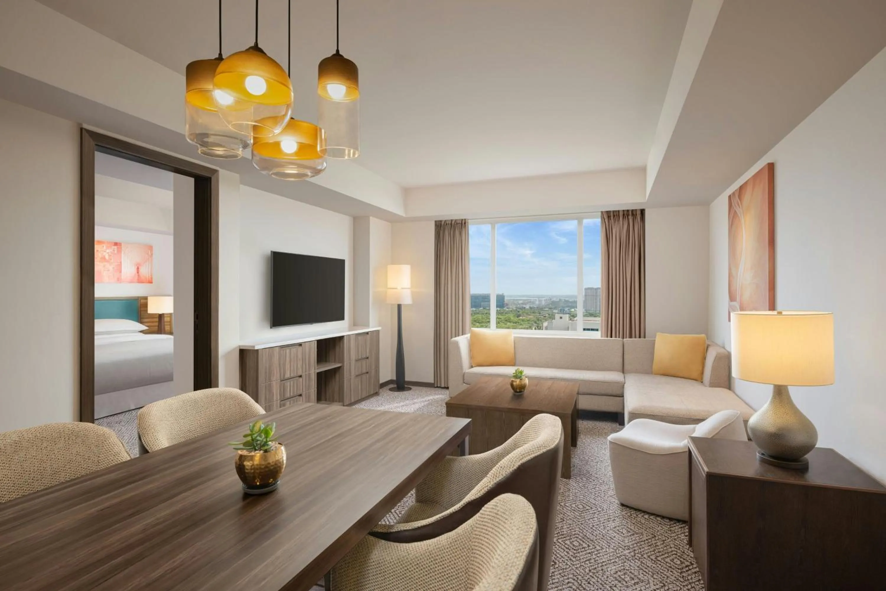 Bedroom in Sheraton Hyderabad Hotel