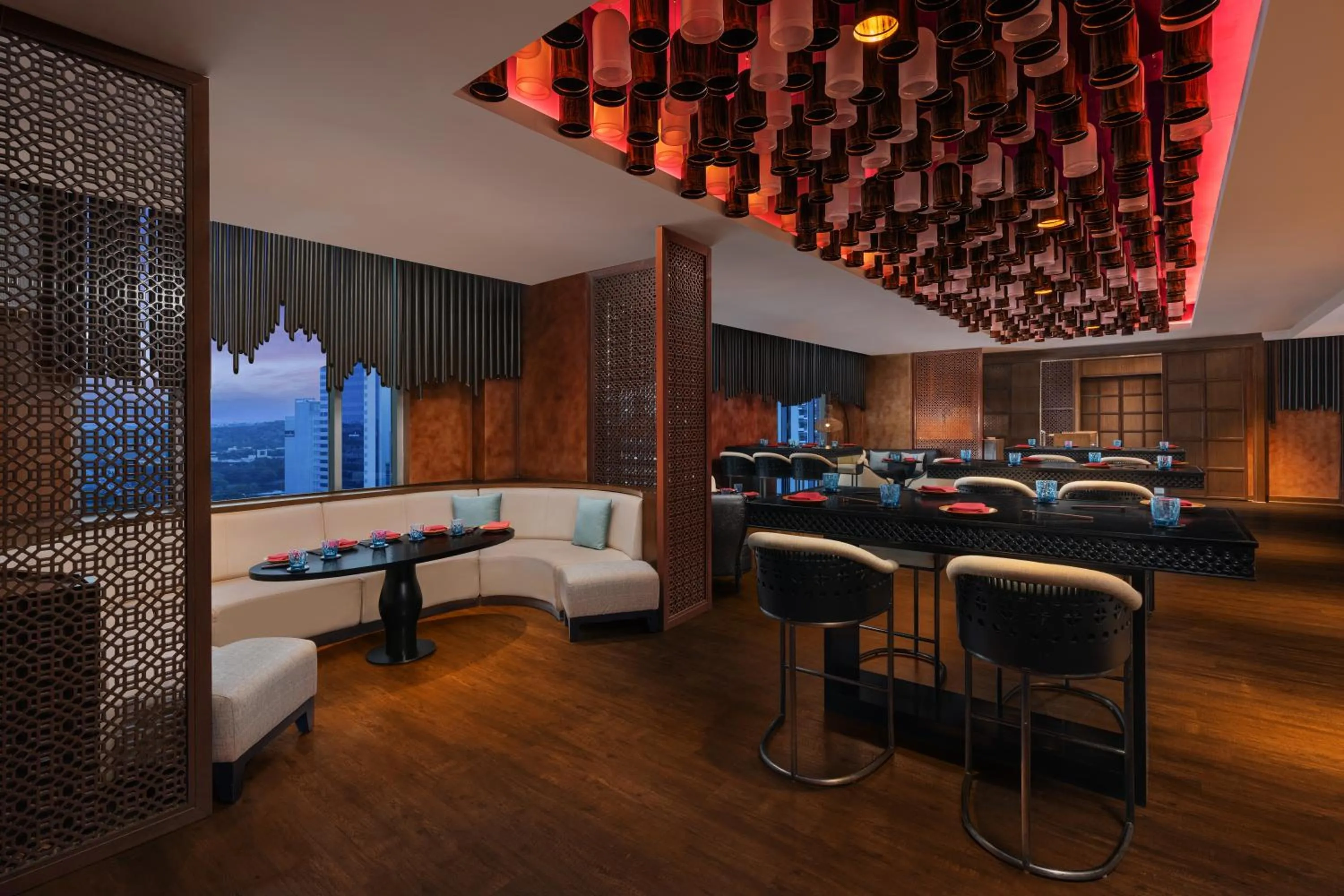 Restaurant/places to eat in Sheraton Hyderabad Hotel