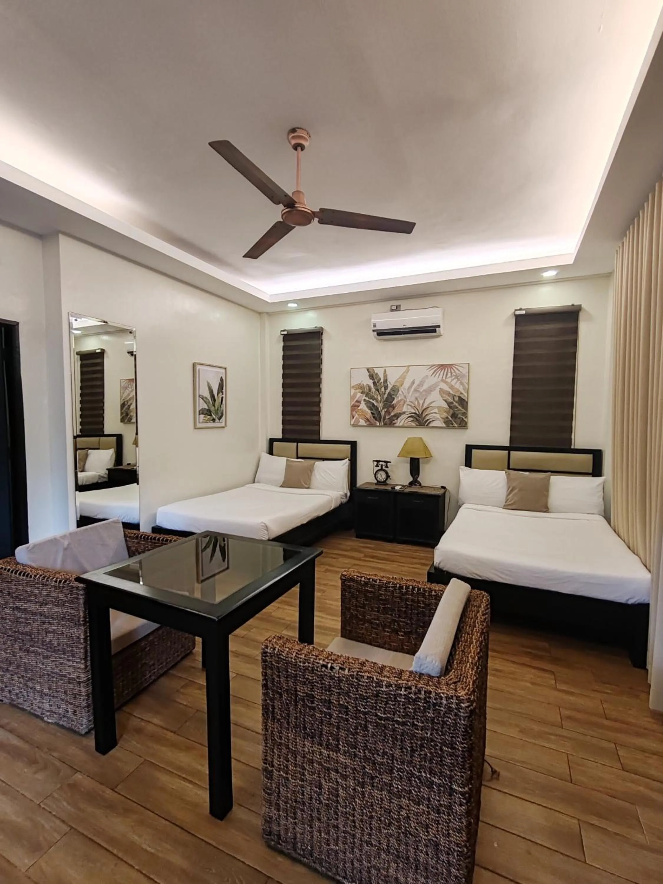 Bed in The Zen Villas Resort